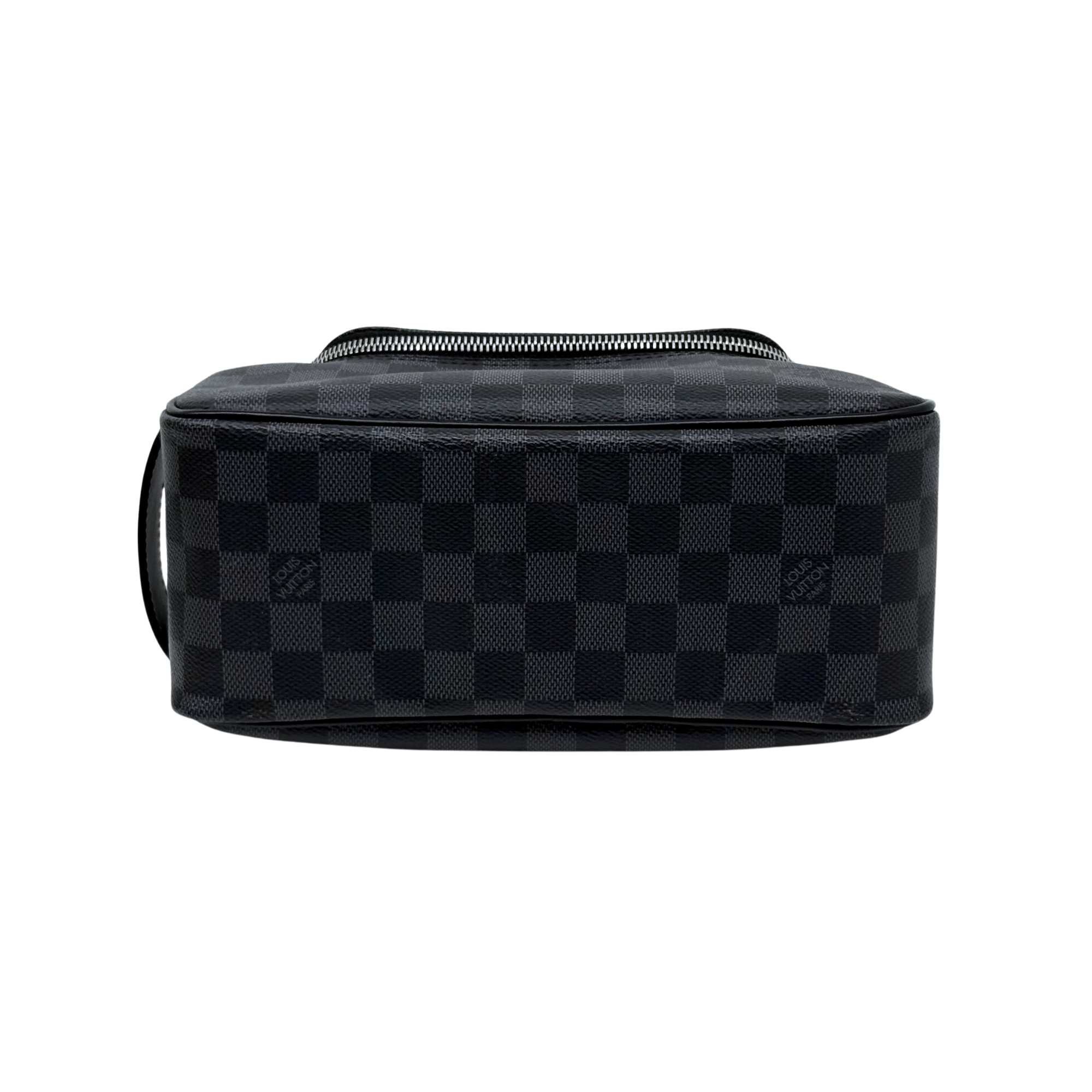 Louis Vuitton Damier Graphite Toiletry Pouch clutch bag black (brand new)