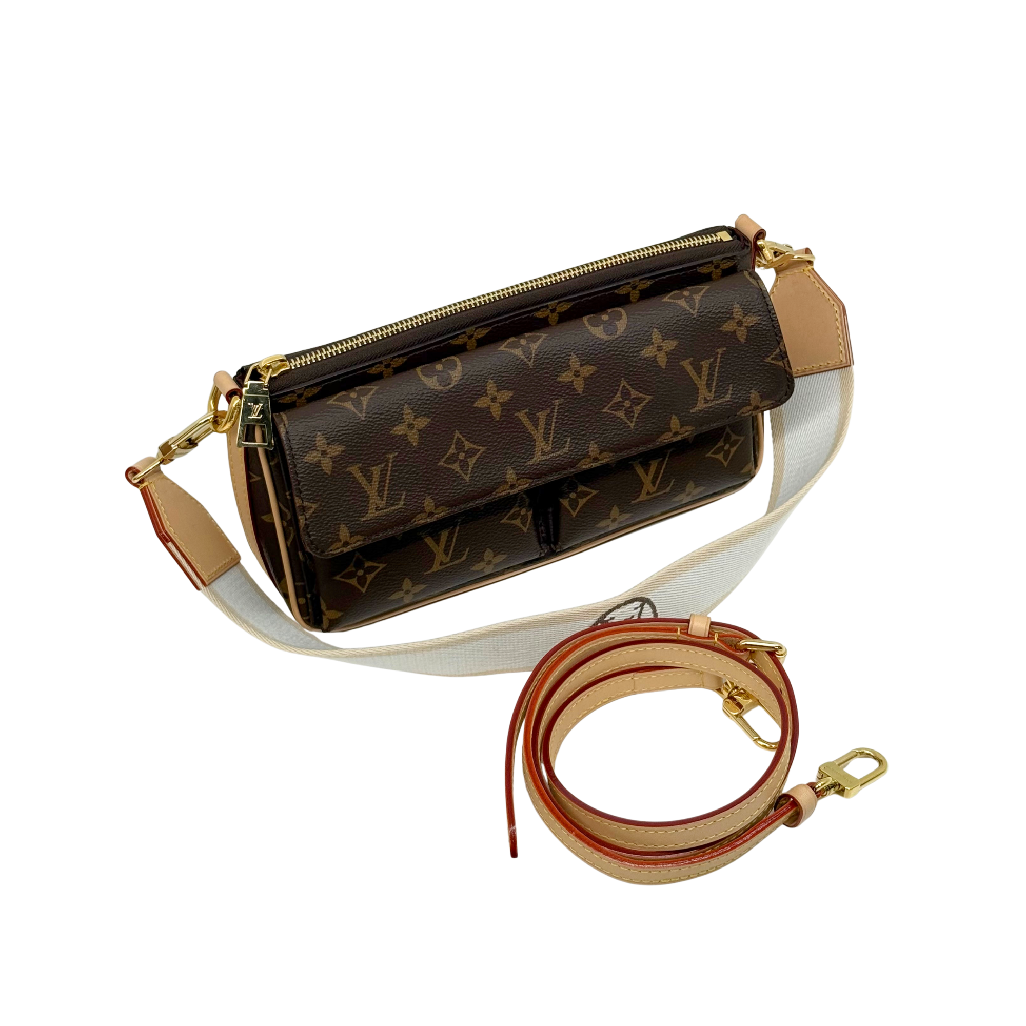 Louis Vuitton Vivacité handbag in Monogram canvas (pre-owned)