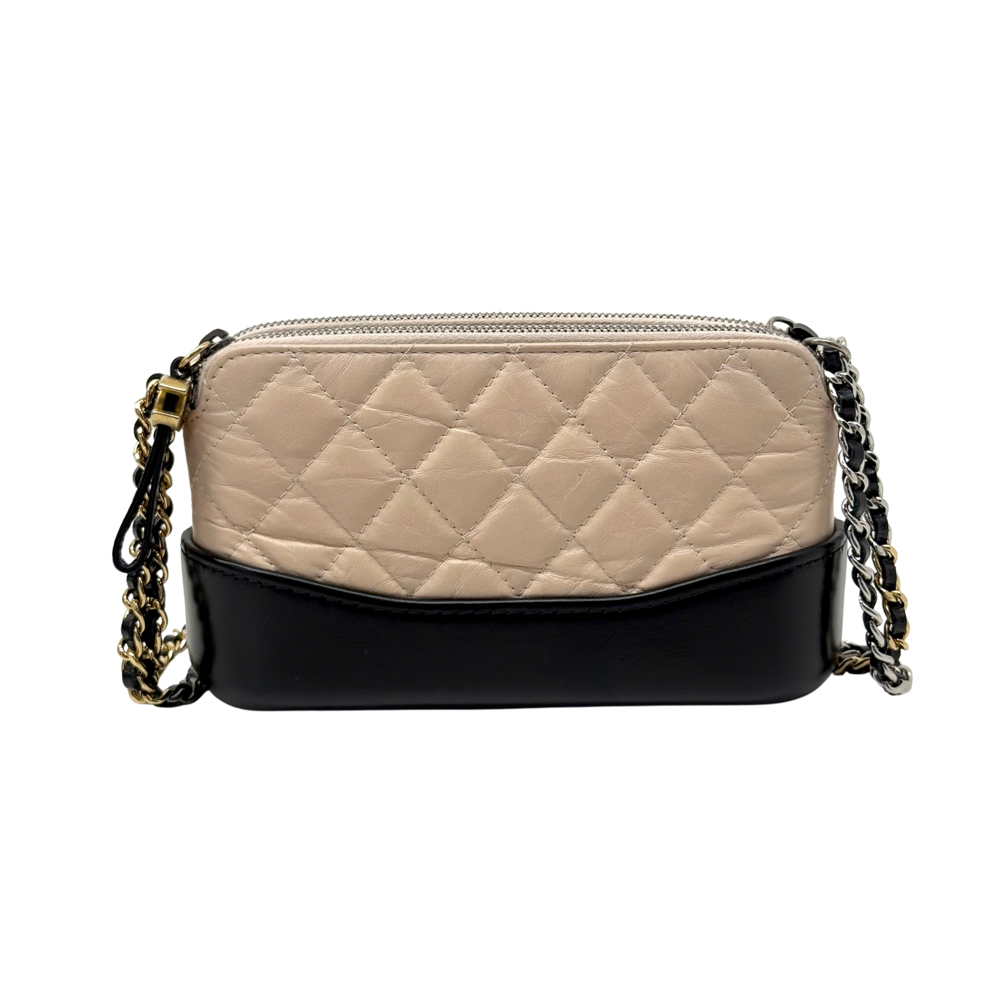 Chanel beige and black