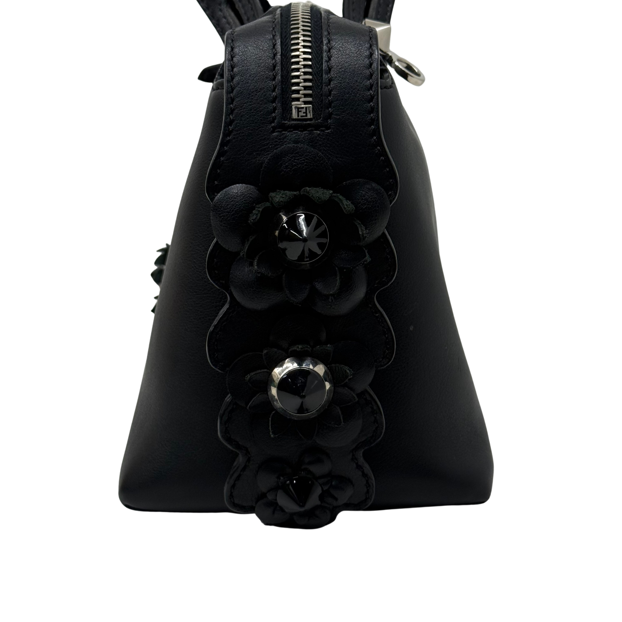 Fendi By The Way Black Flowerland Edition Bag (pre-owned)