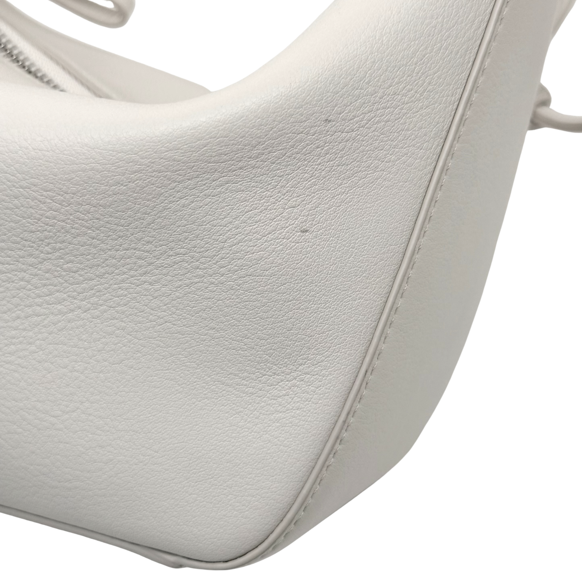 Loewe white Mini Leather Hammock Hobo satchel bag (pre-owned)