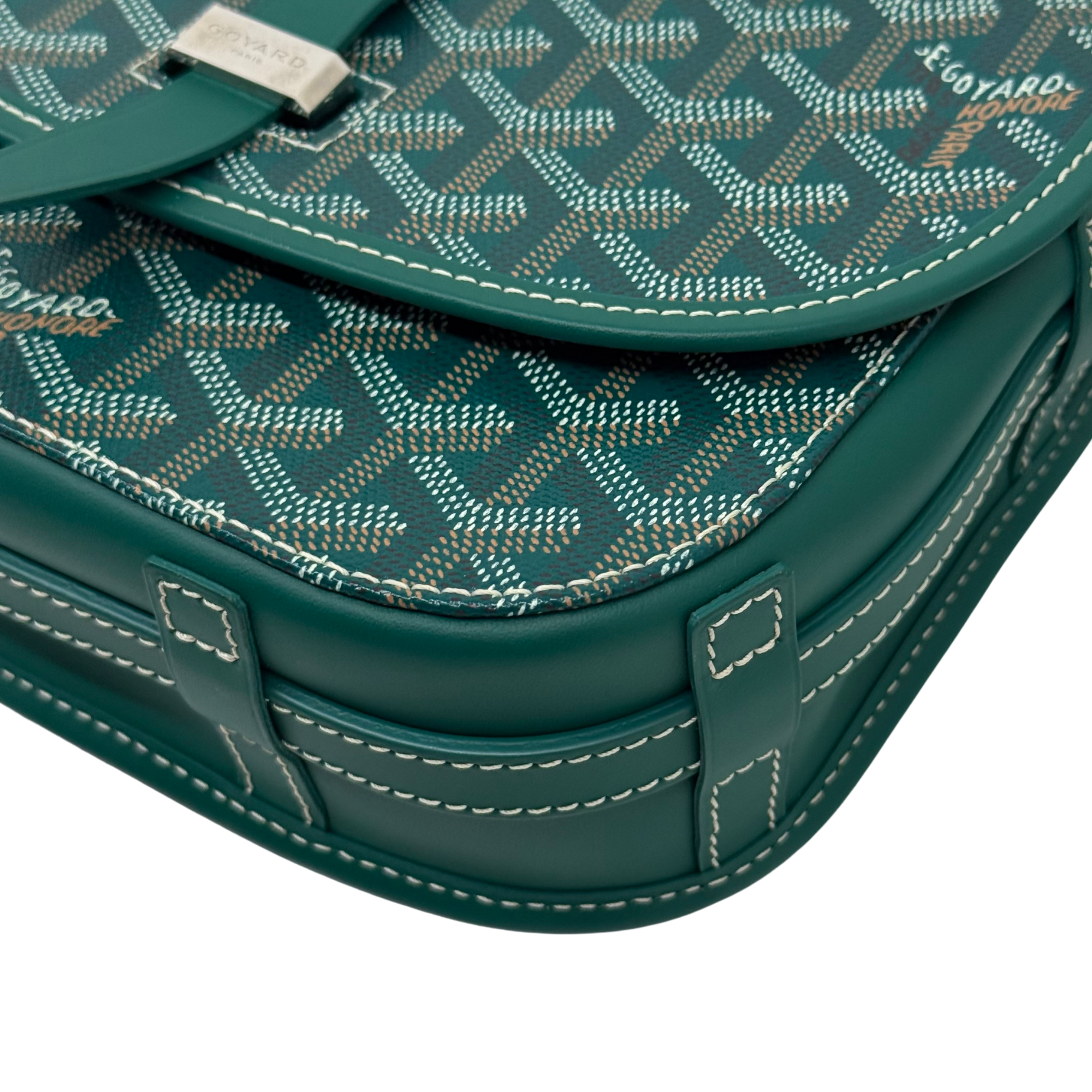 Goyard Goyardine Belvedere PM crossbody bag (pre-owned)