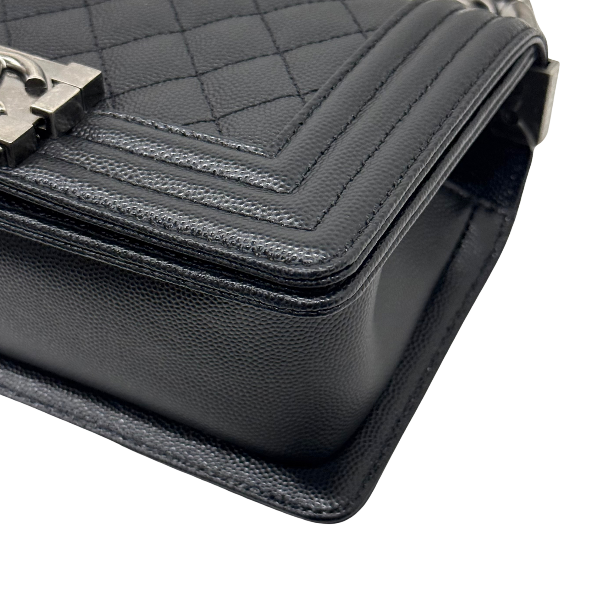 Chanel box type bag black