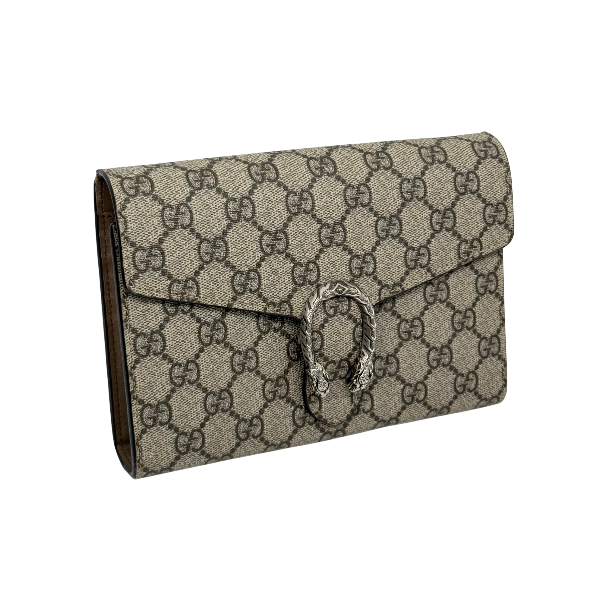 Gucci Beige PVC Dionysus Mini Chain Bag (pre-owned)