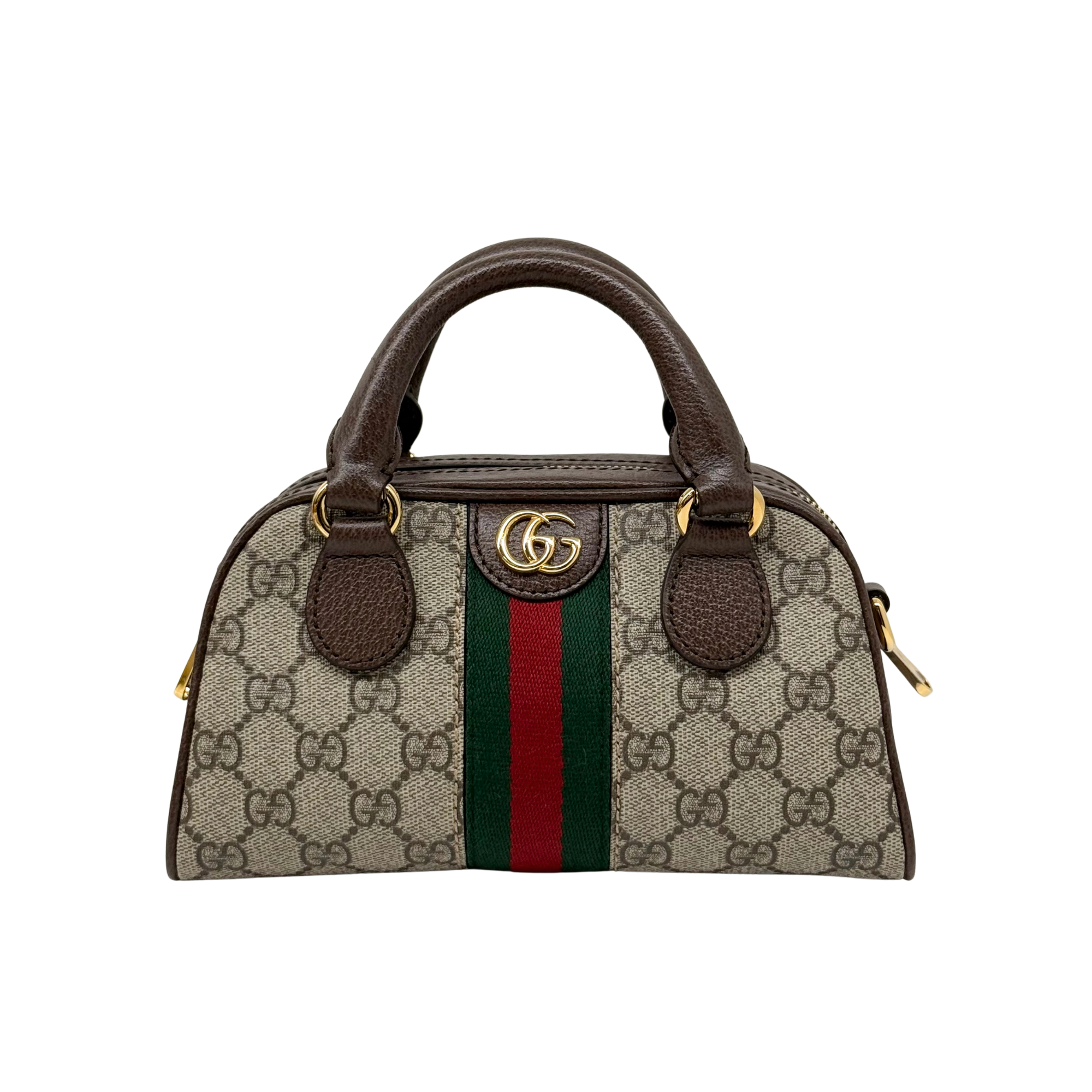 Gucci Mini Ophidia Top-handle Bag in GG Supreme Canvas (brand new)
