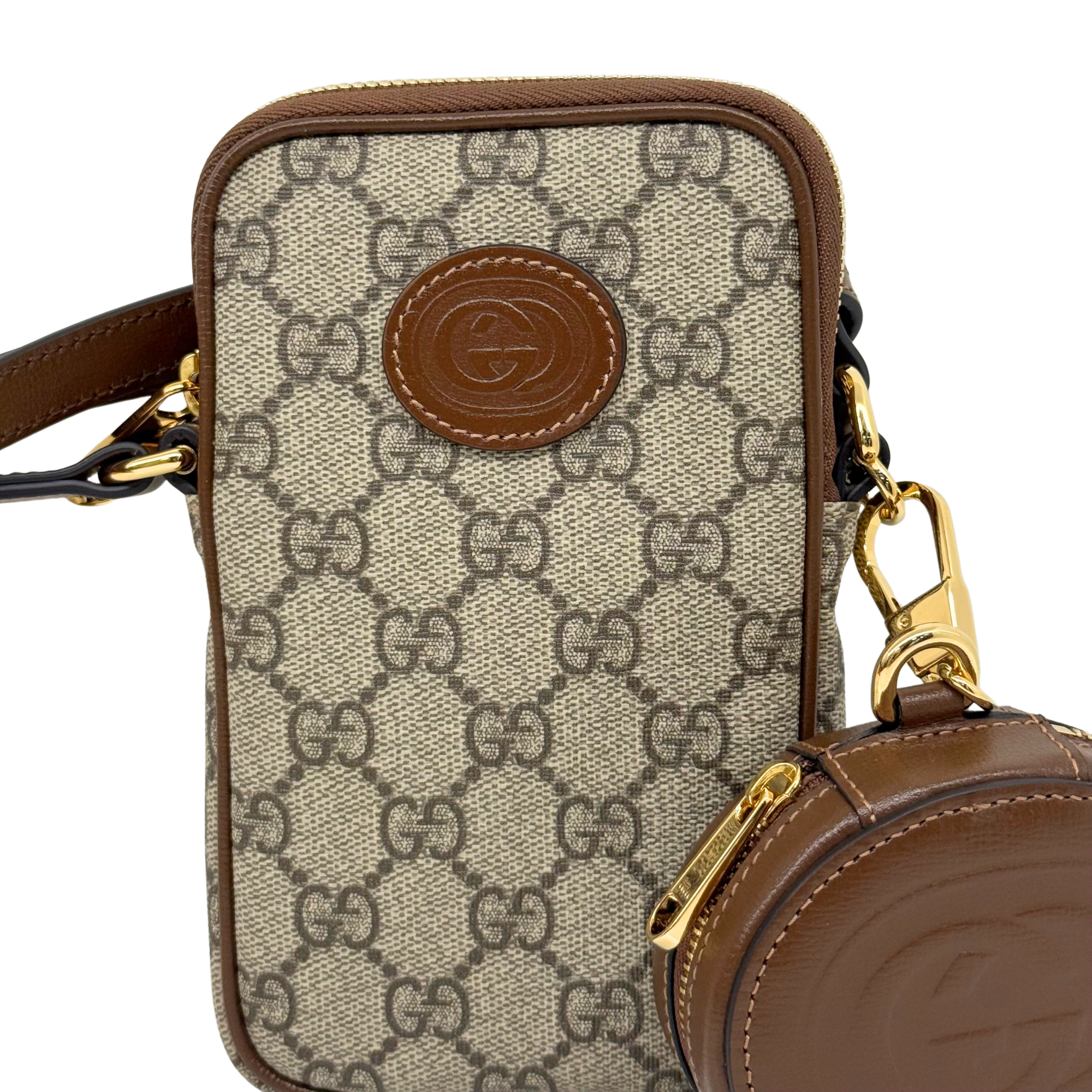 Gucci Interlocking G Mini Bag in GG Supreme Canvas (brand new)