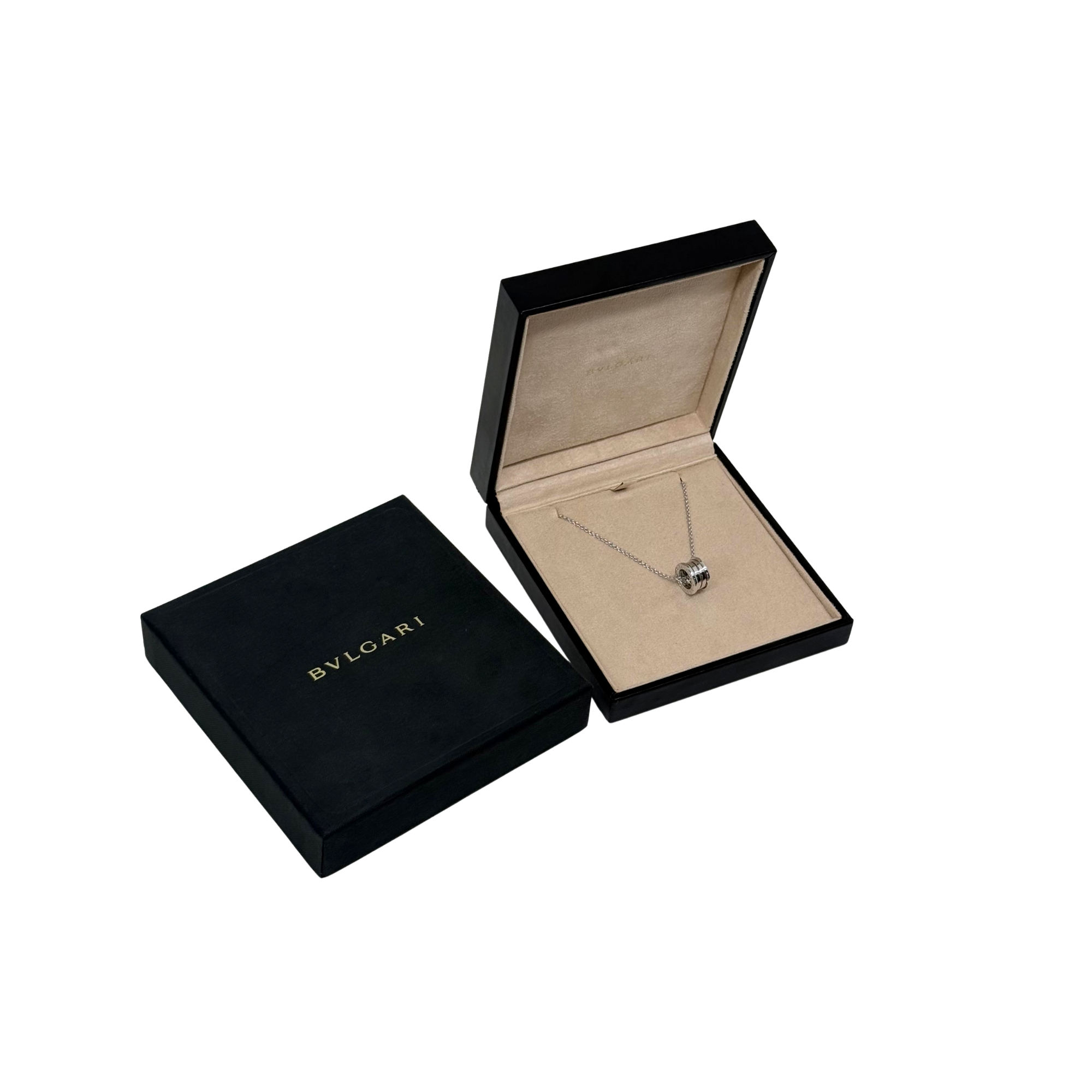 Bvlgari B.zero1 Pendant Necklace in 18kt White Gold (pre-owned)