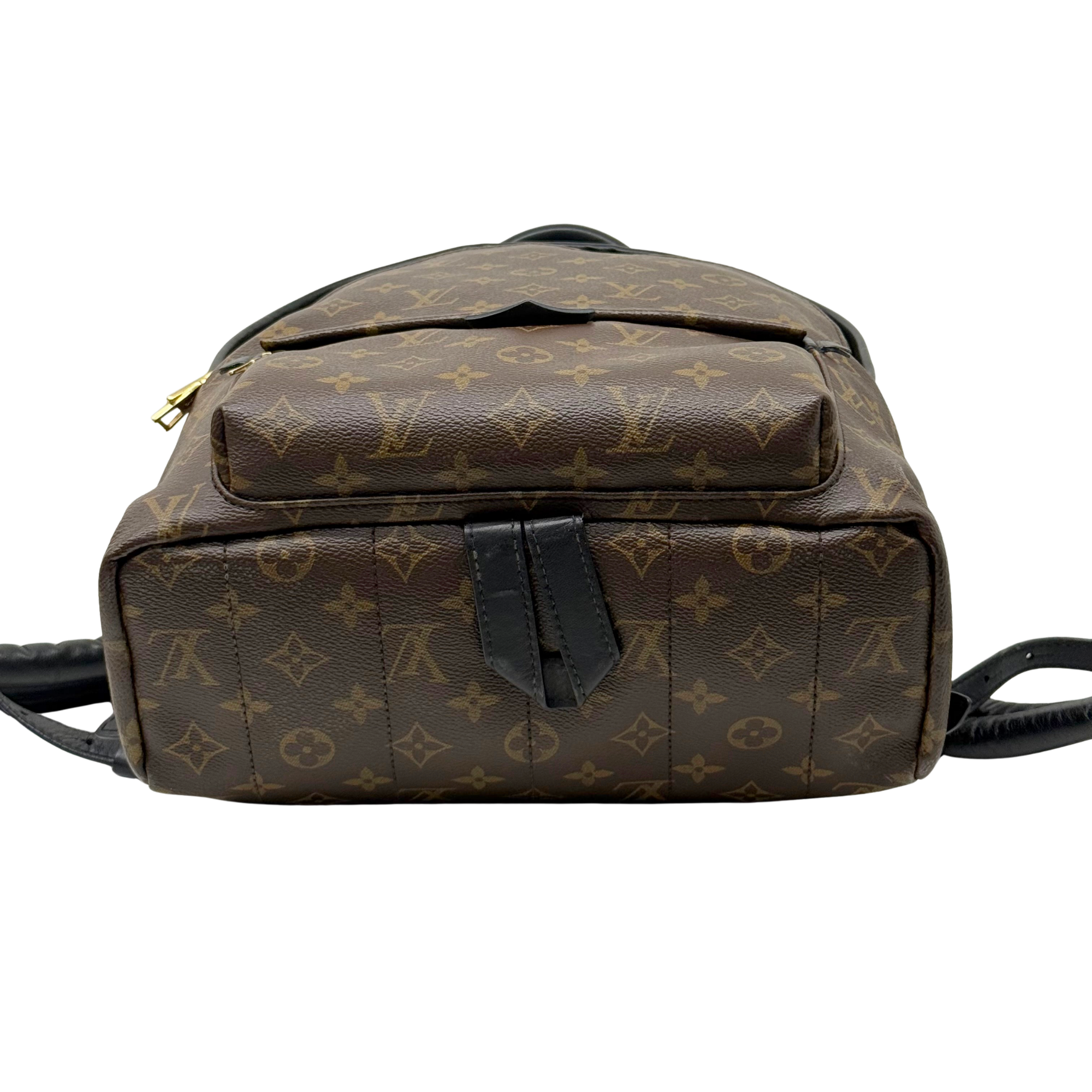Louis Vuitton Palm Springs PM Brown Monogram Canvas Backpack Bag (pre-owned)