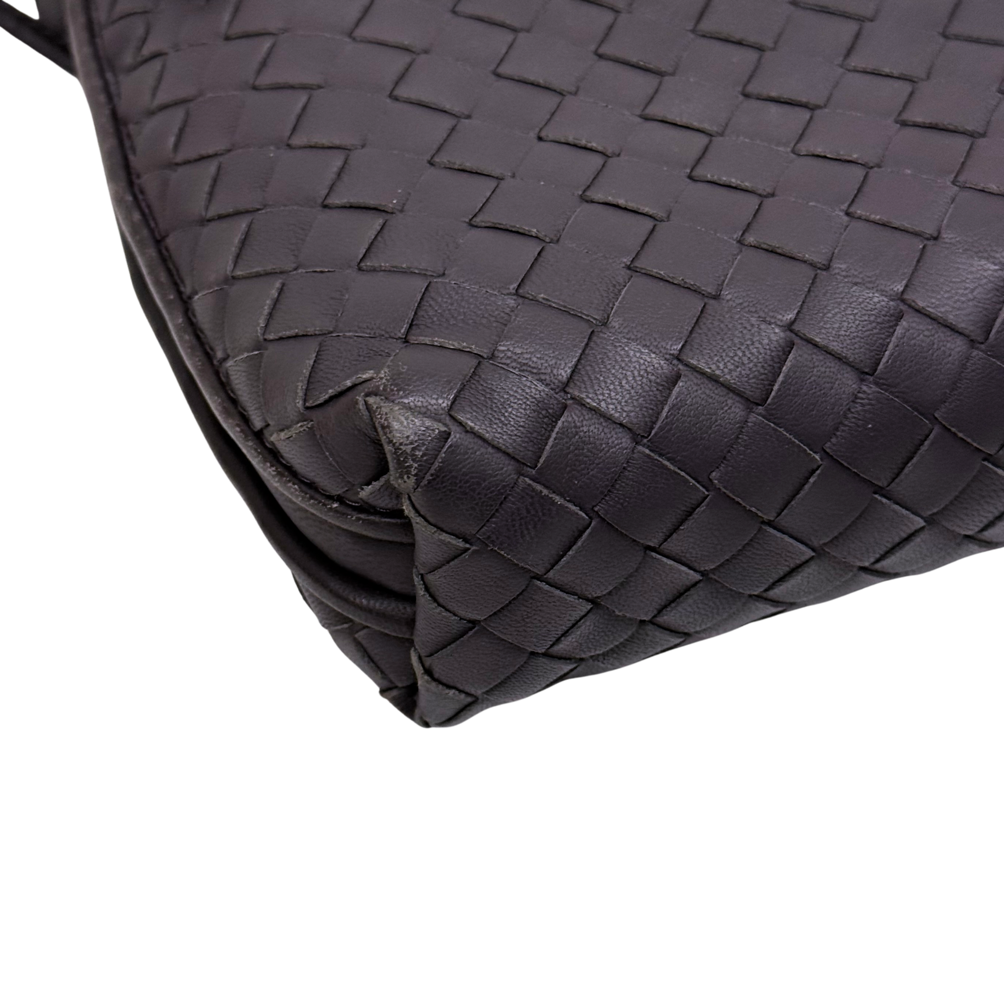 Bottega Veneta Nodini Intrecciato Nappa Cross-Body Bag (pre-owned)