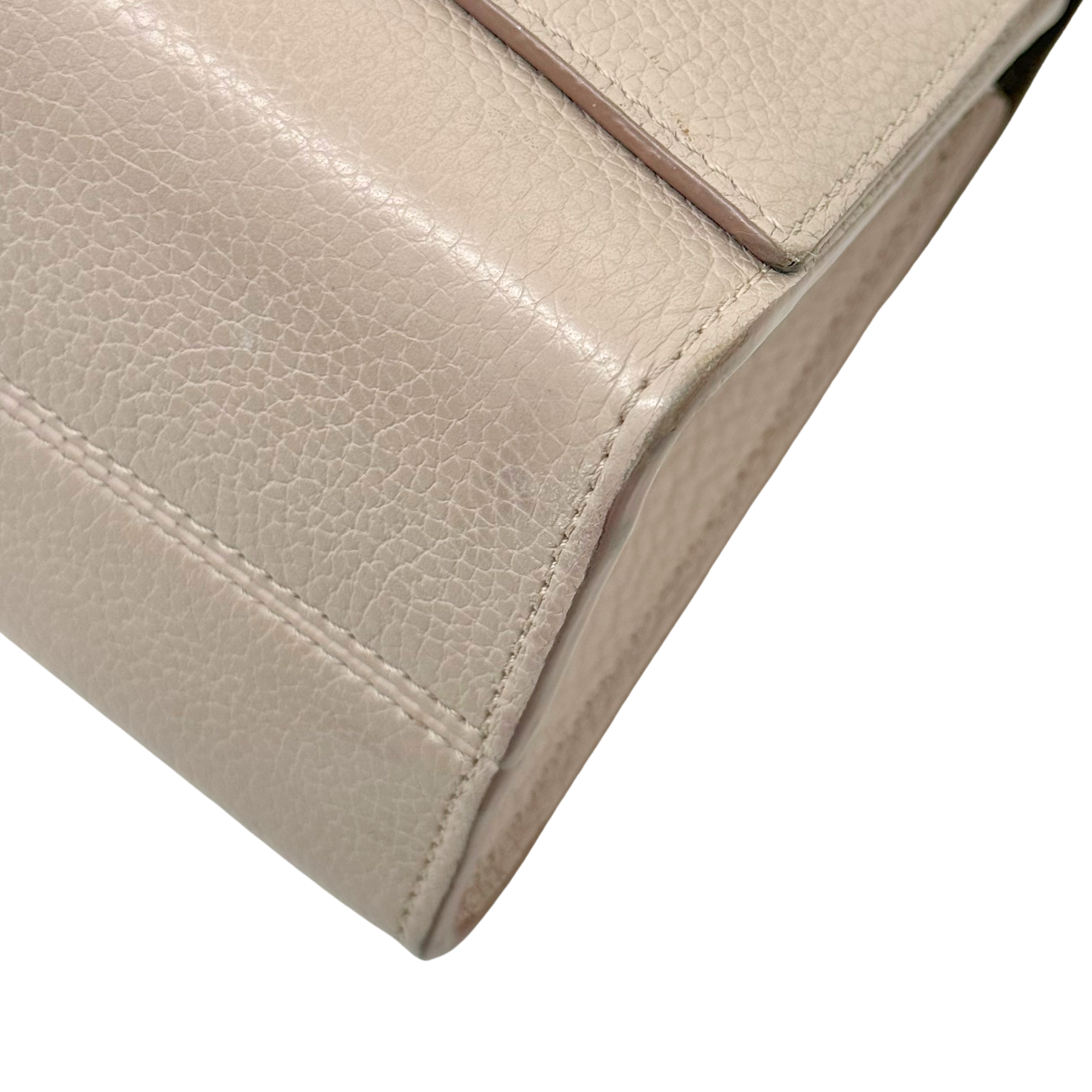 Louis Vuitton Twist BB Beige Grained Epi Leather Top Handle Bag
 (pre-owned)