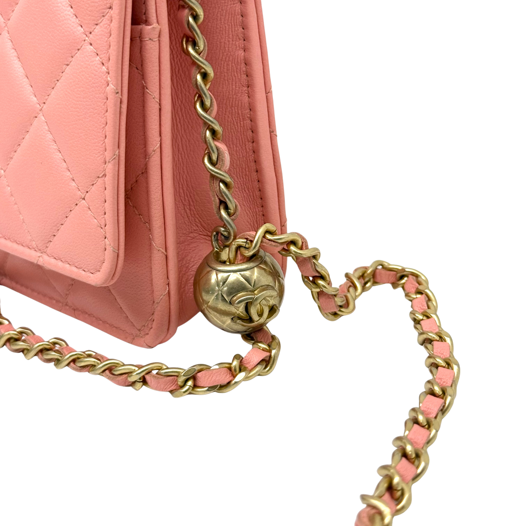 Chanel Salmon Pink small