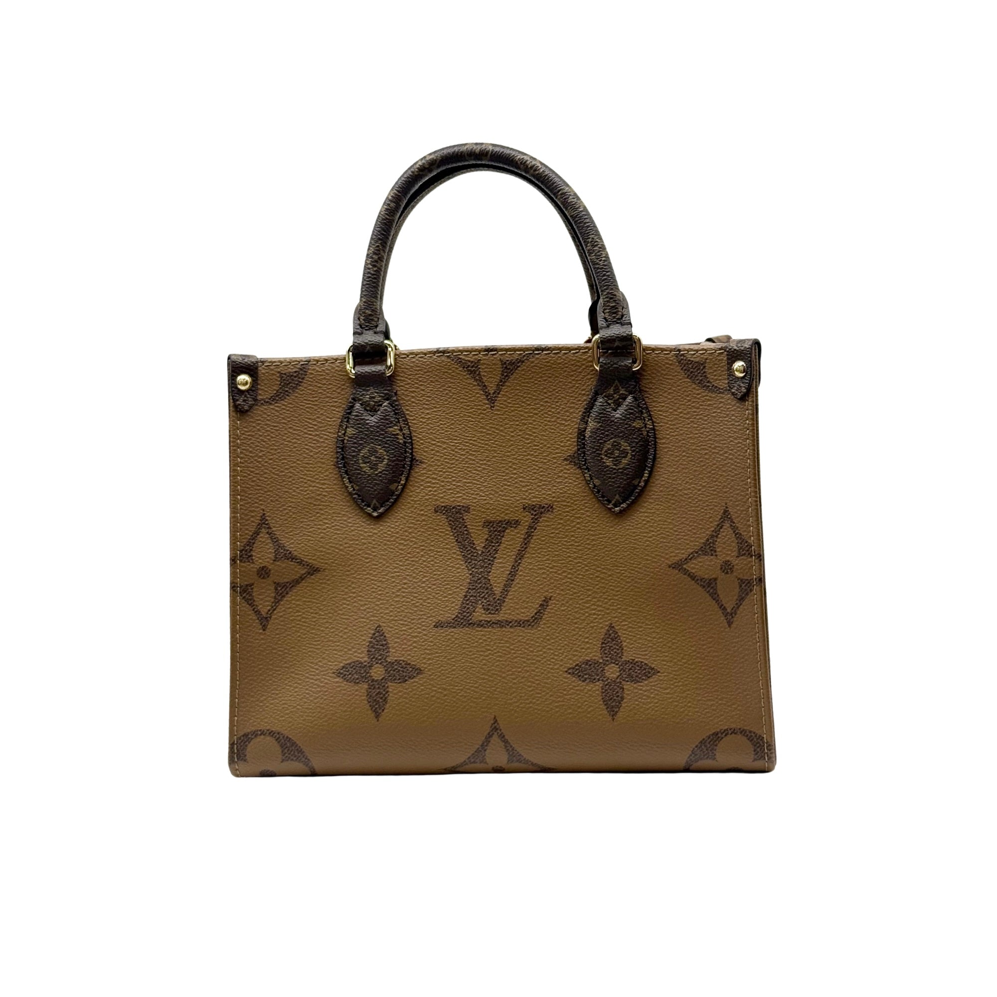 Louis Vuitton OnTheGo Tote Reverse Monogram Giant PM shoulder bag (pre-owned)