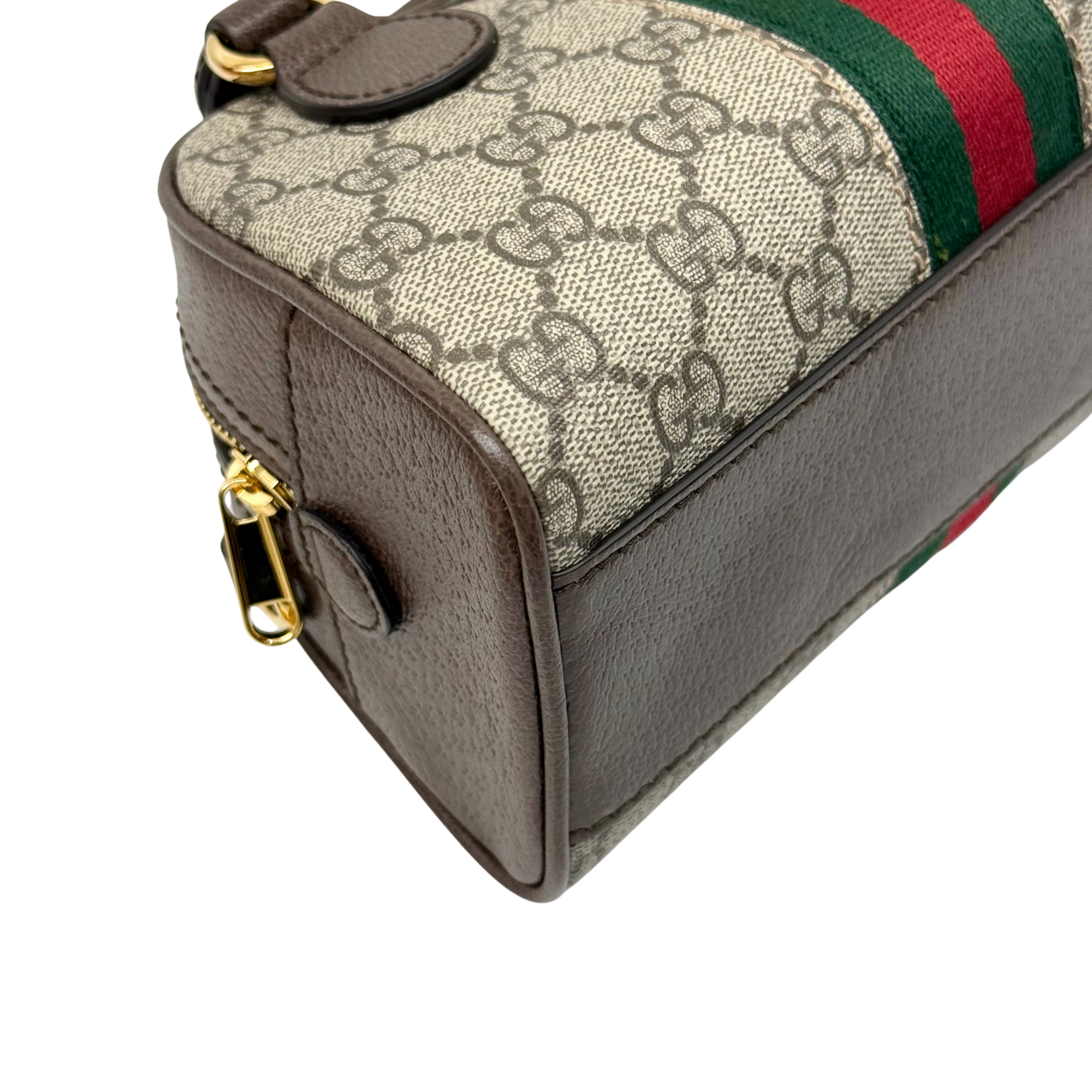 Gucci Mini Ophidia Top-handle Bag in GG Supreme Canvas (brand new)