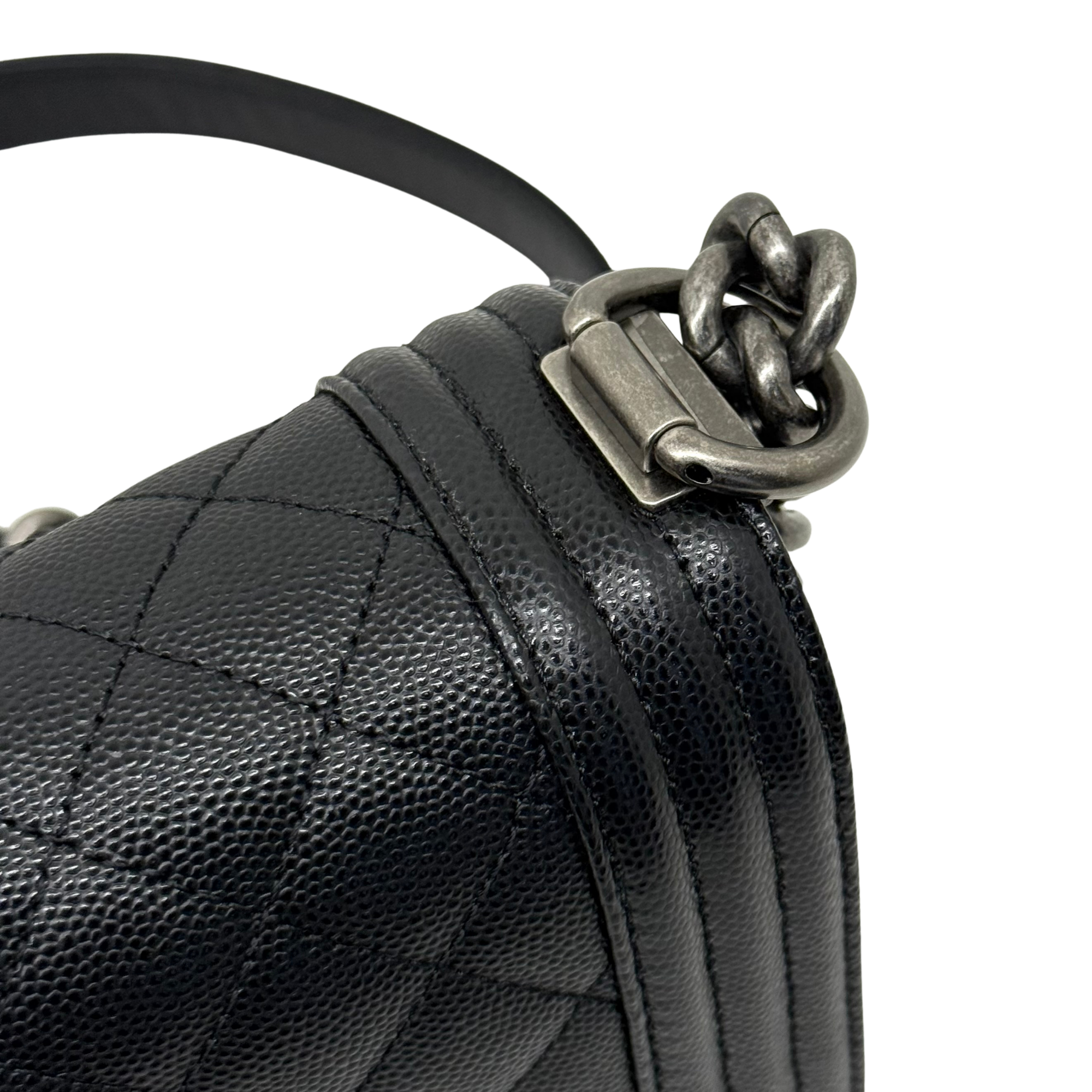 Chanel box type bag black