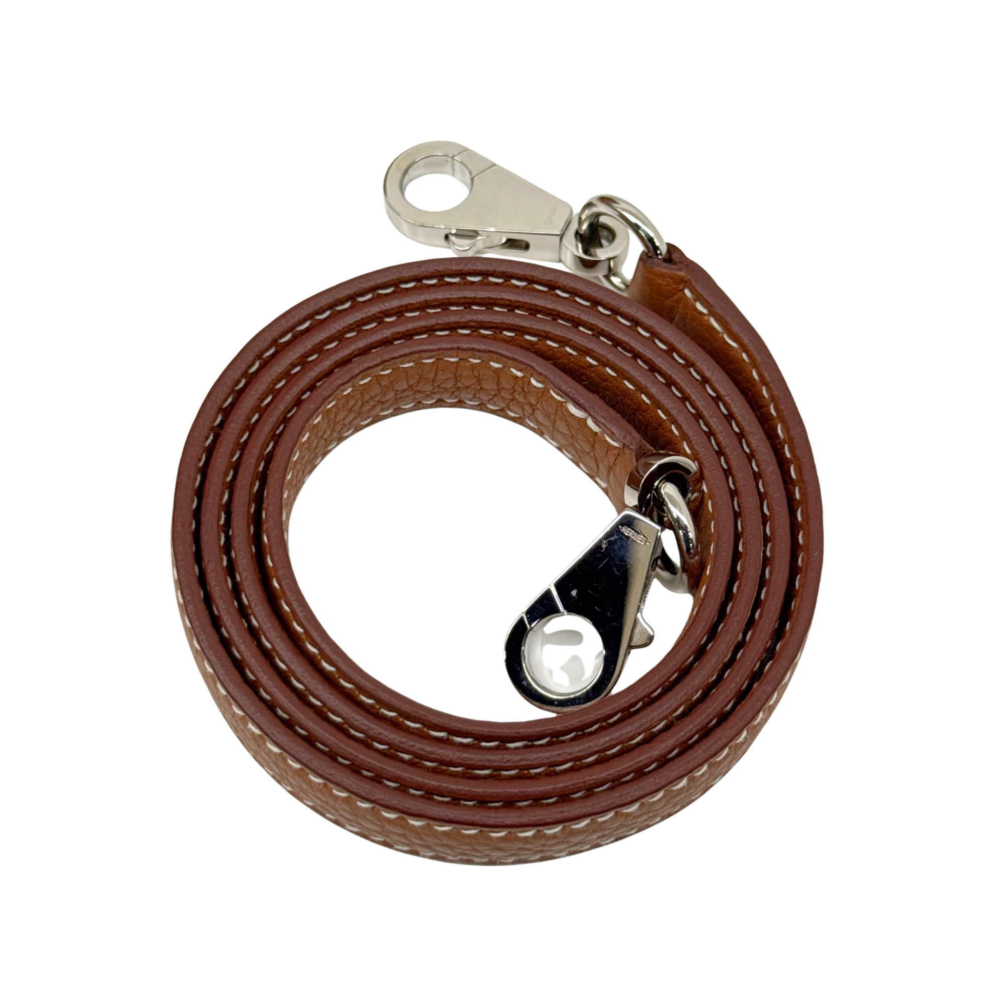 Hermès 2025 Kelly 25 Retourne Togo Gold PHW (pre-owned)