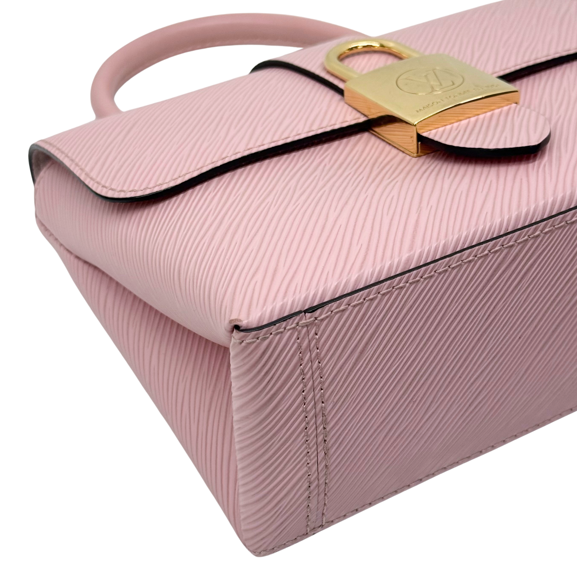 Louis Vuitton Epi Locky BB Rose Ballerine (pre-owned)