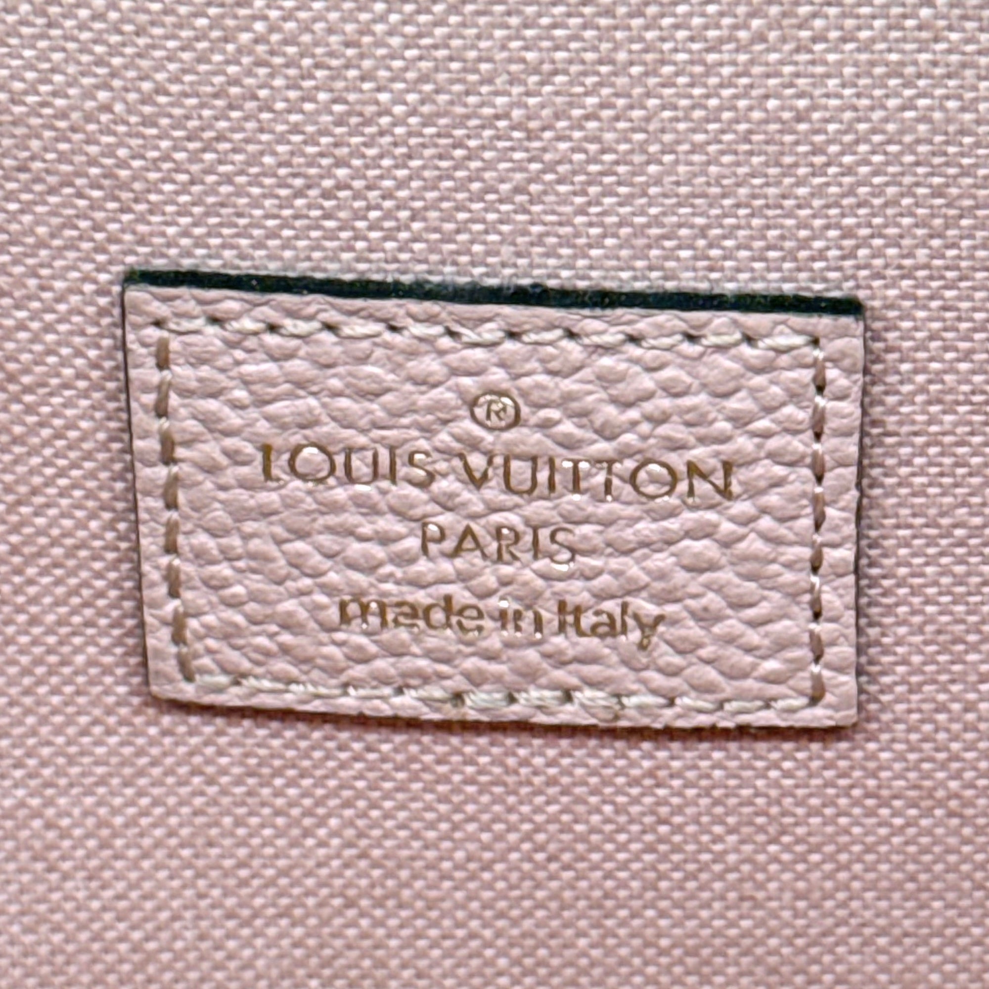 Louis Vuitton Pink Felicie Pochette Monogram Empreinte Leather crossbody bag (pre-owned)