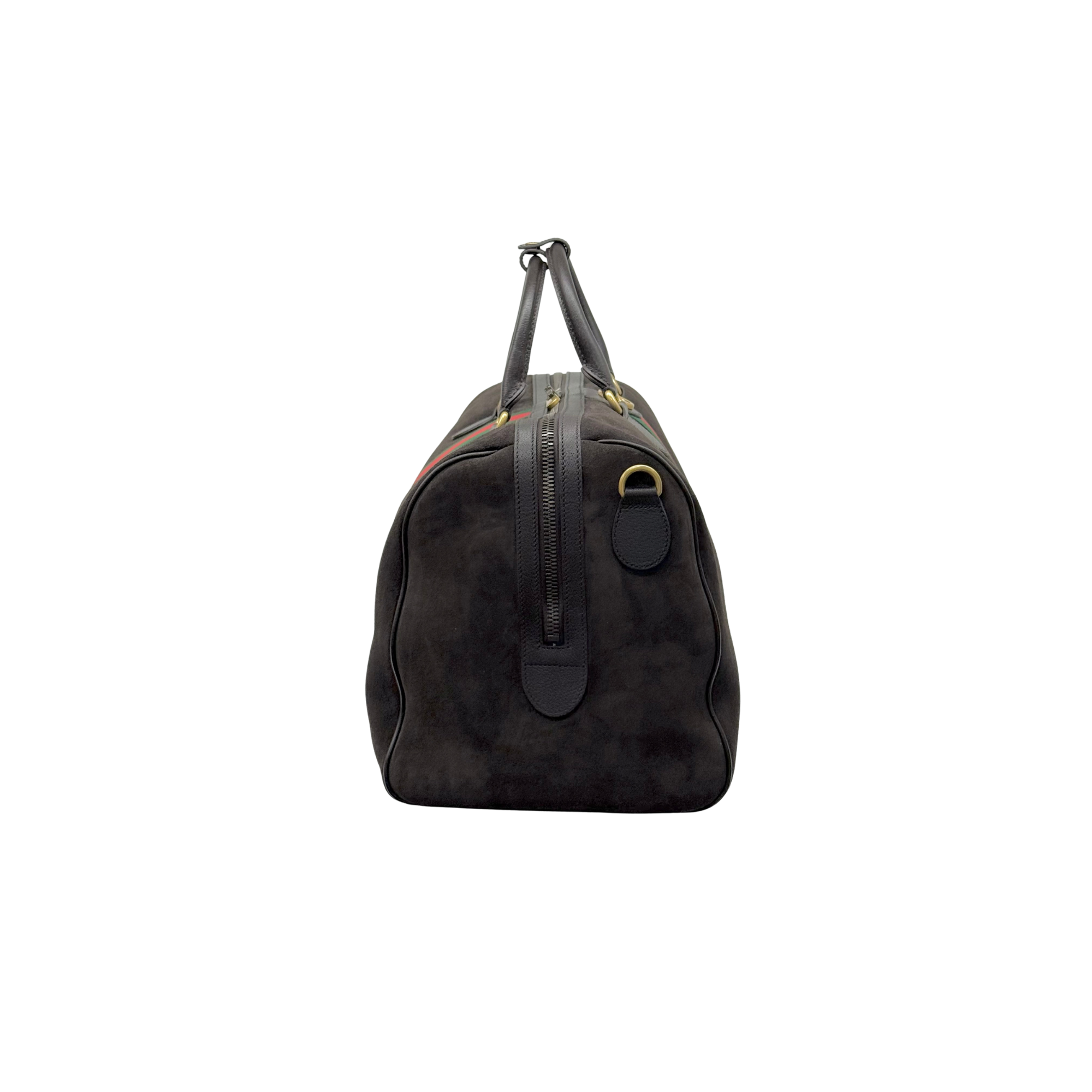 Gucci Suede Leather Travel Bag (brand new)