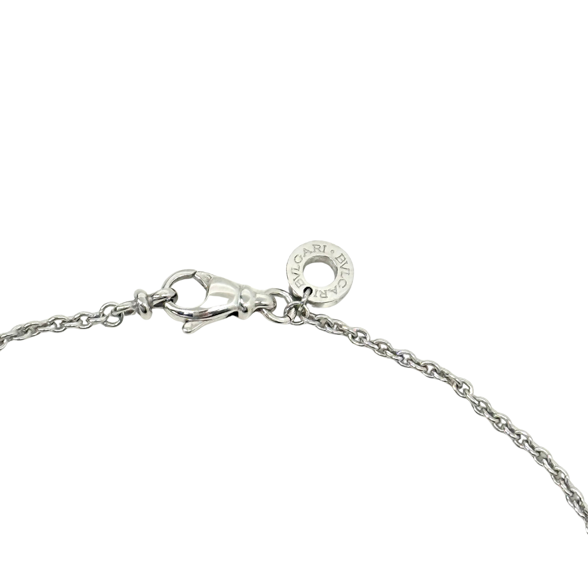 Bvlgari B.zero1 Pendant Necklace in 18kt White Gold (pre-owned)