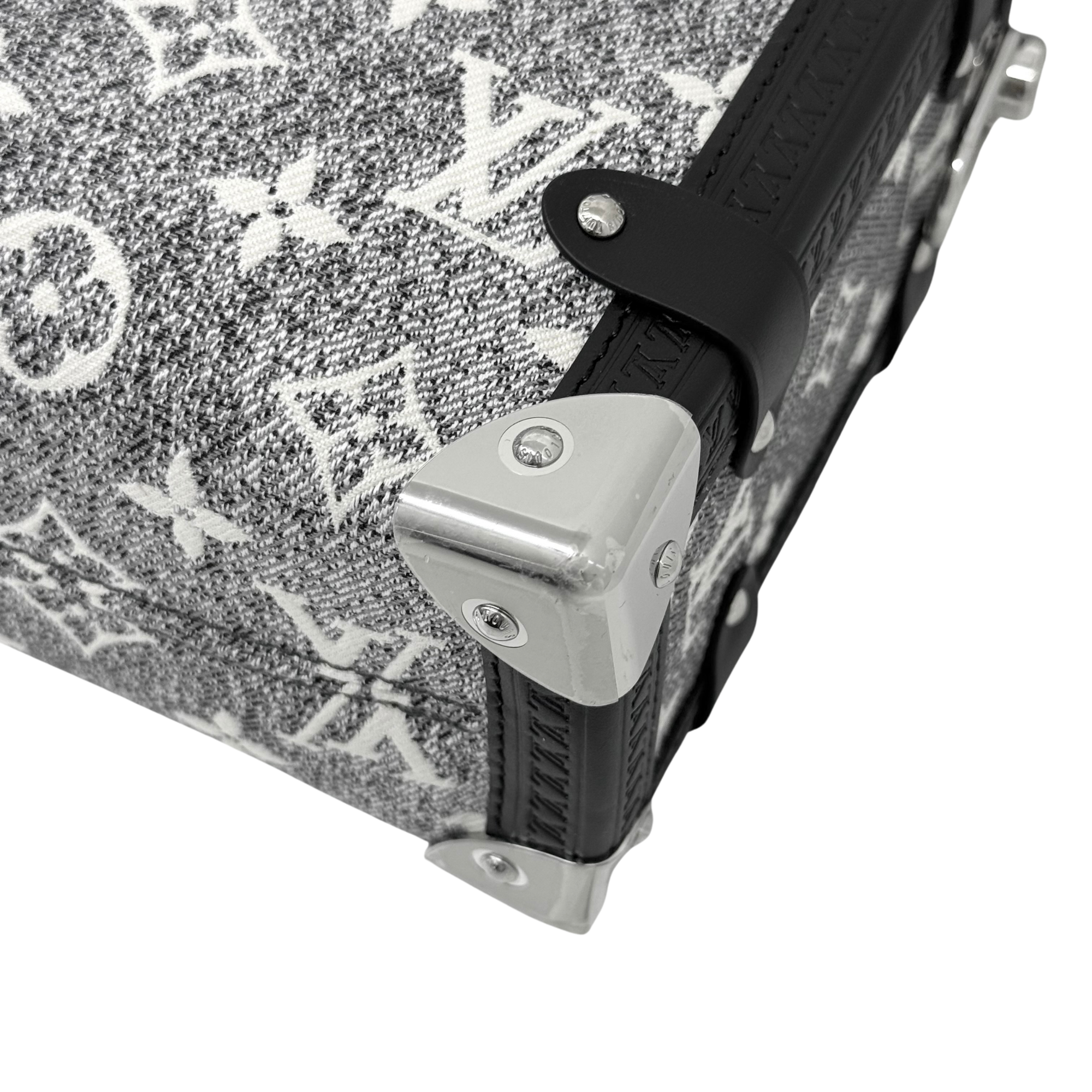 Louis Vuitton Monogram Jacquard Denim Side Trunk Grey (brand new)
