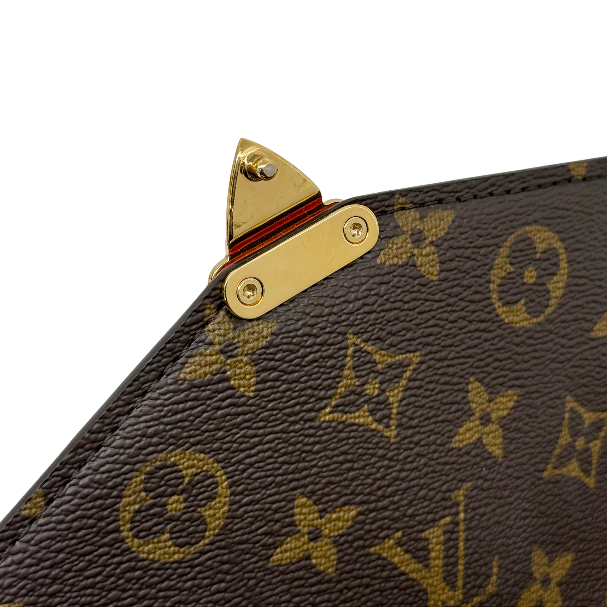 Louis Vuitton Pochette Metis MM Brown Monogram Canvas Crossbody Bag (pre-owned)