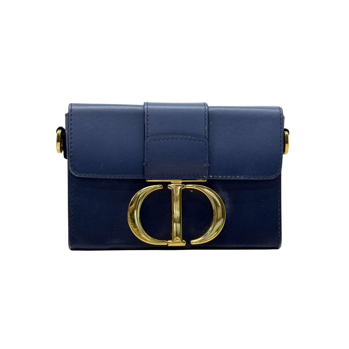 Dior Blue 30 Montaigne box mini bag