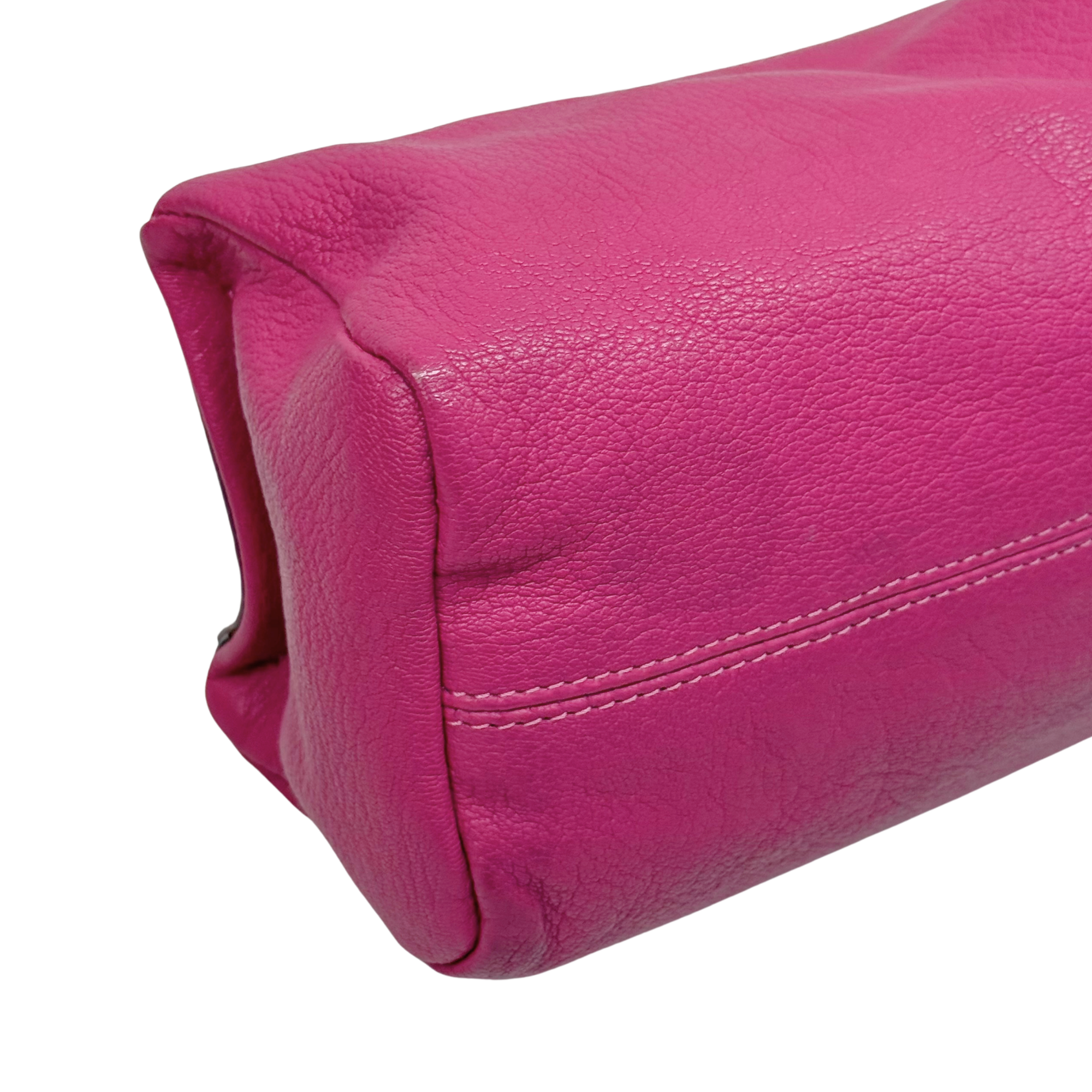 Givenchy Purple Sugar Goatskin Mini Pandora Wristlet Bag (pre-owned)