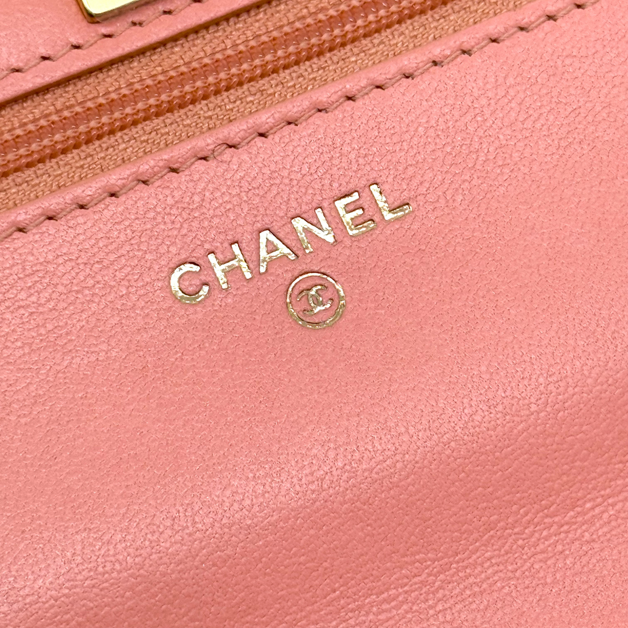 Chanel Salmon Pink small