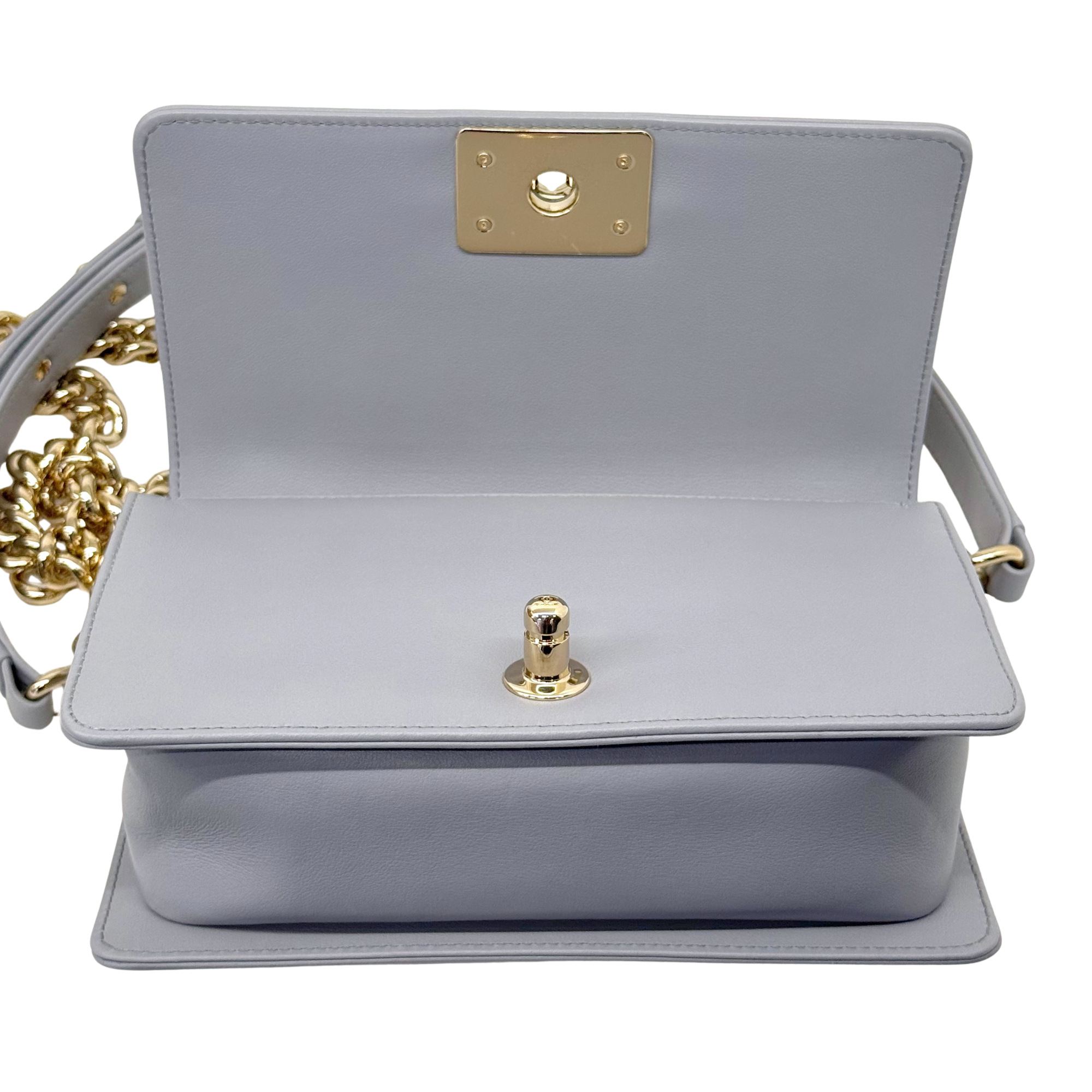 Chanel grey bag