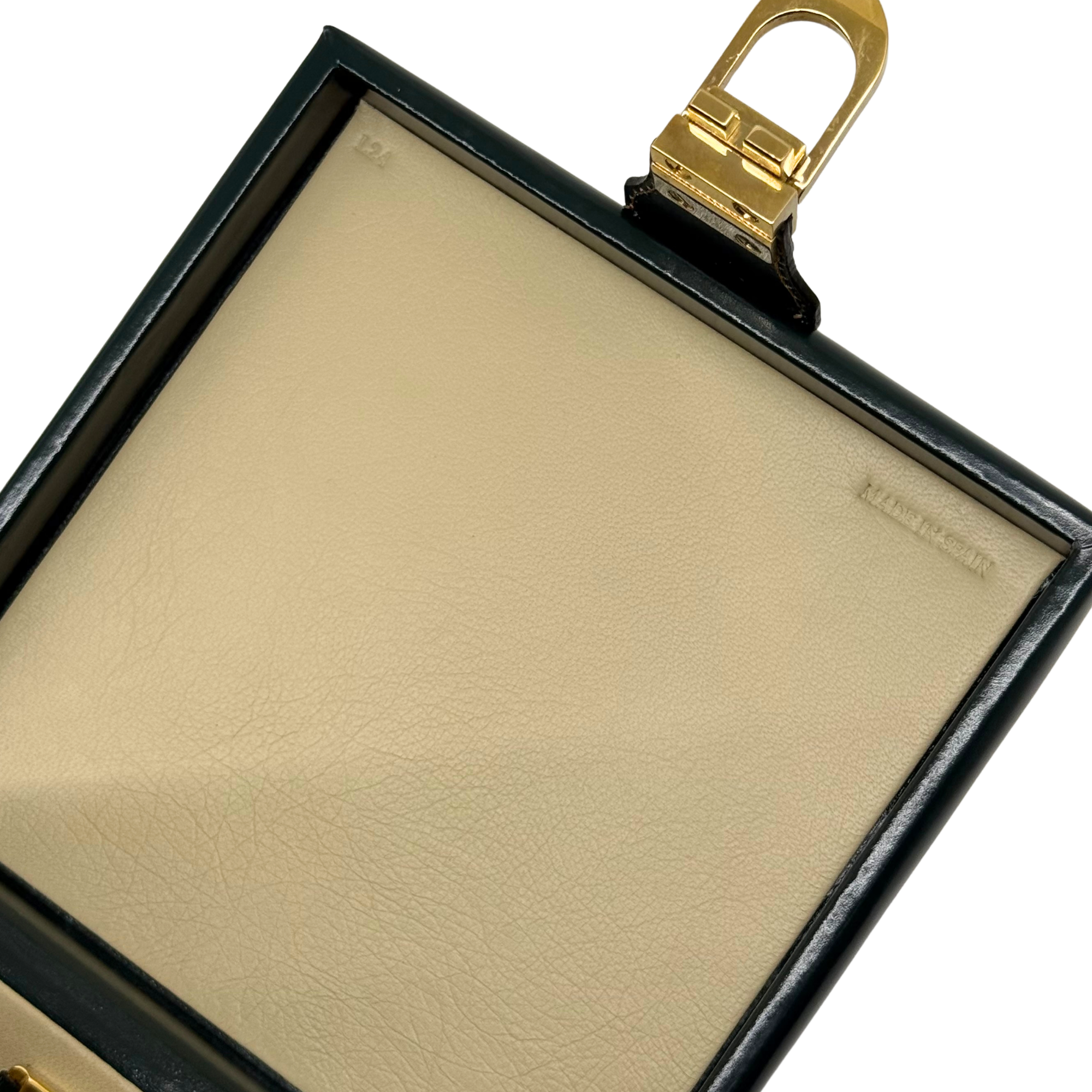 Loewe Anagram Vintage Dark Green vanity handbag (pre-owned)