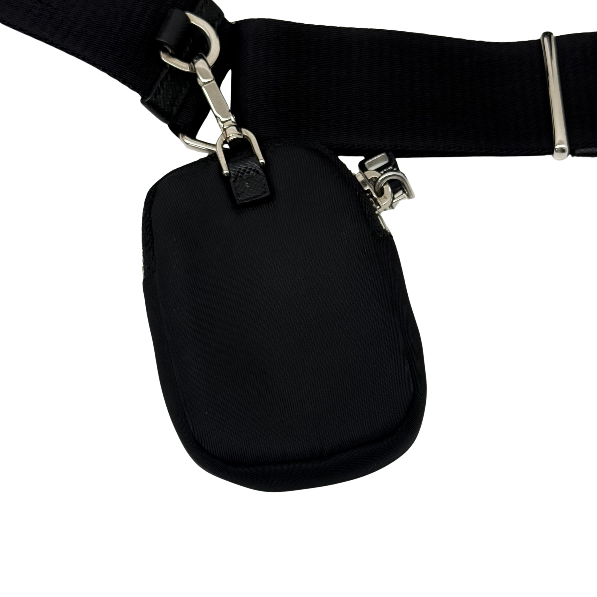 Prada black Re-Edition 2005 Shoulder Bag in Re-Nylon (pre-owned)