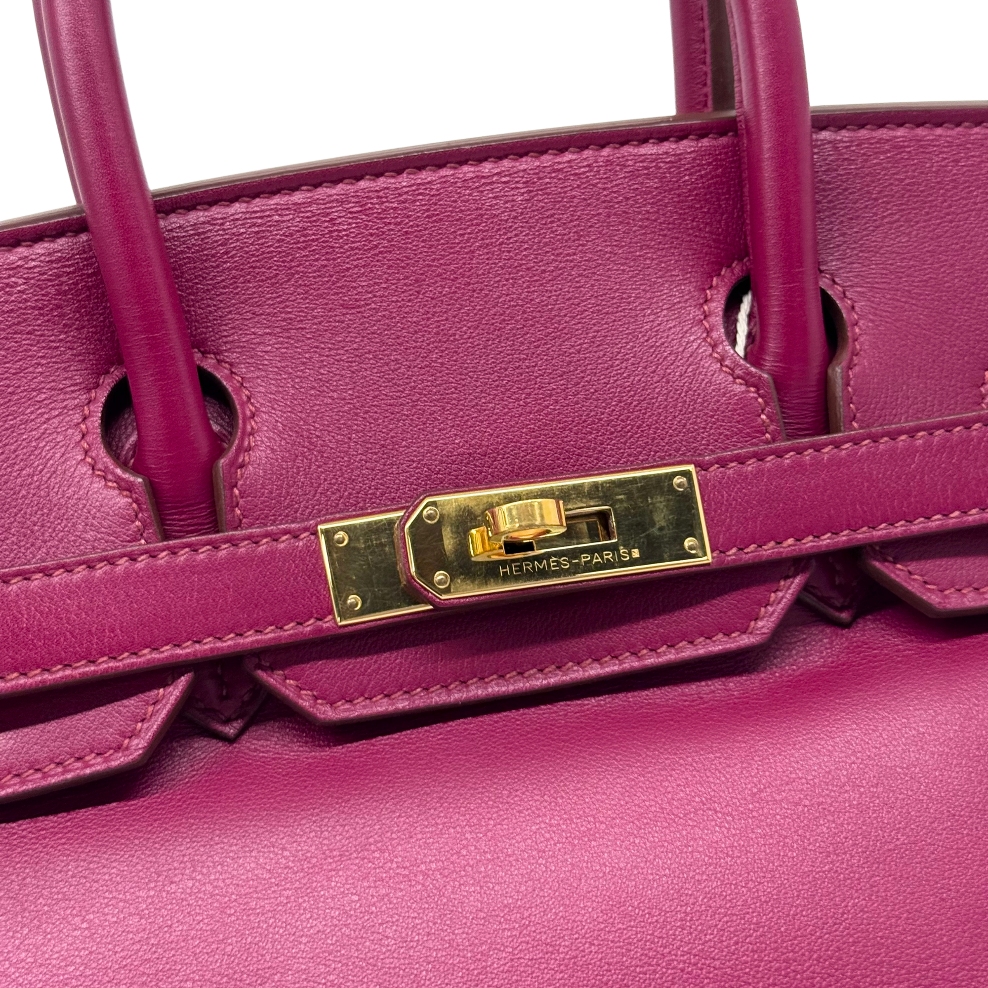 Hermes magenta birkin