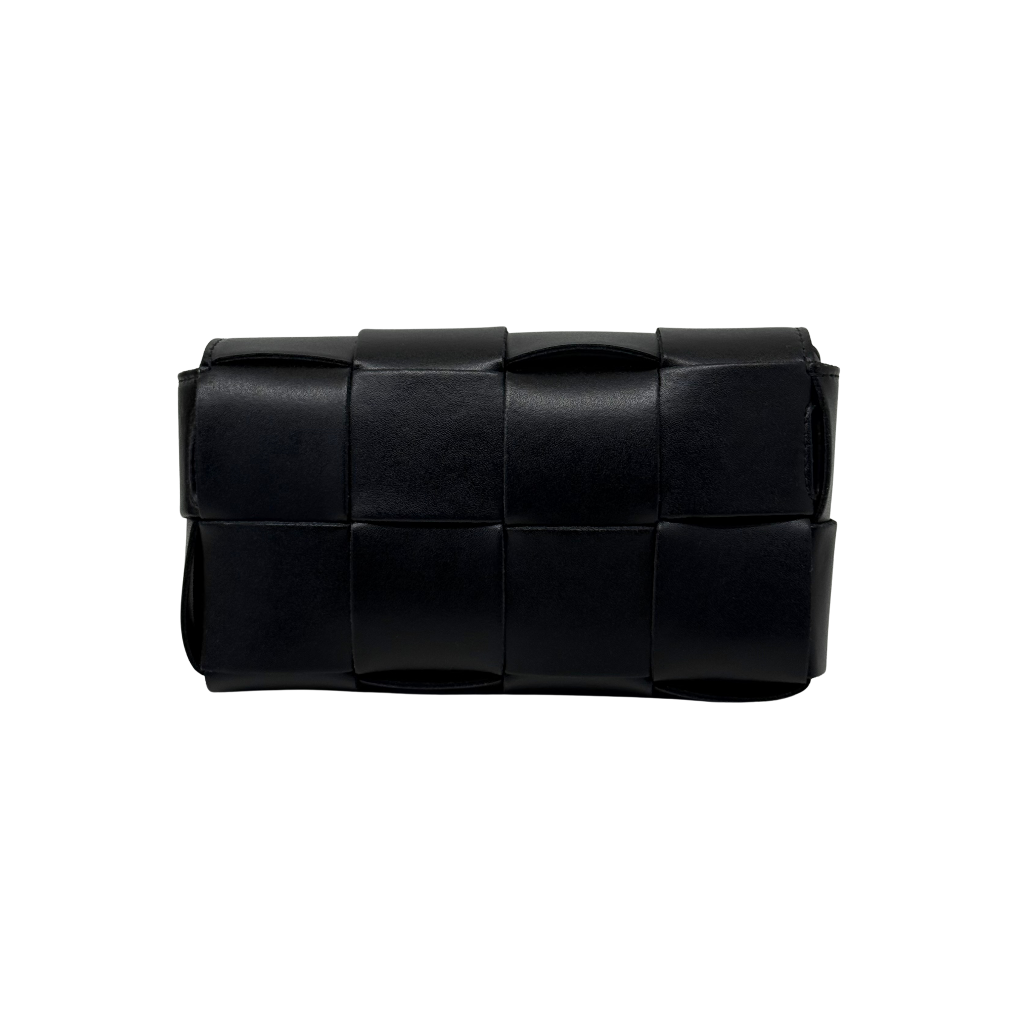 Bottega Veneta Black Cassette Small Convertible Belt Bag (brand new)