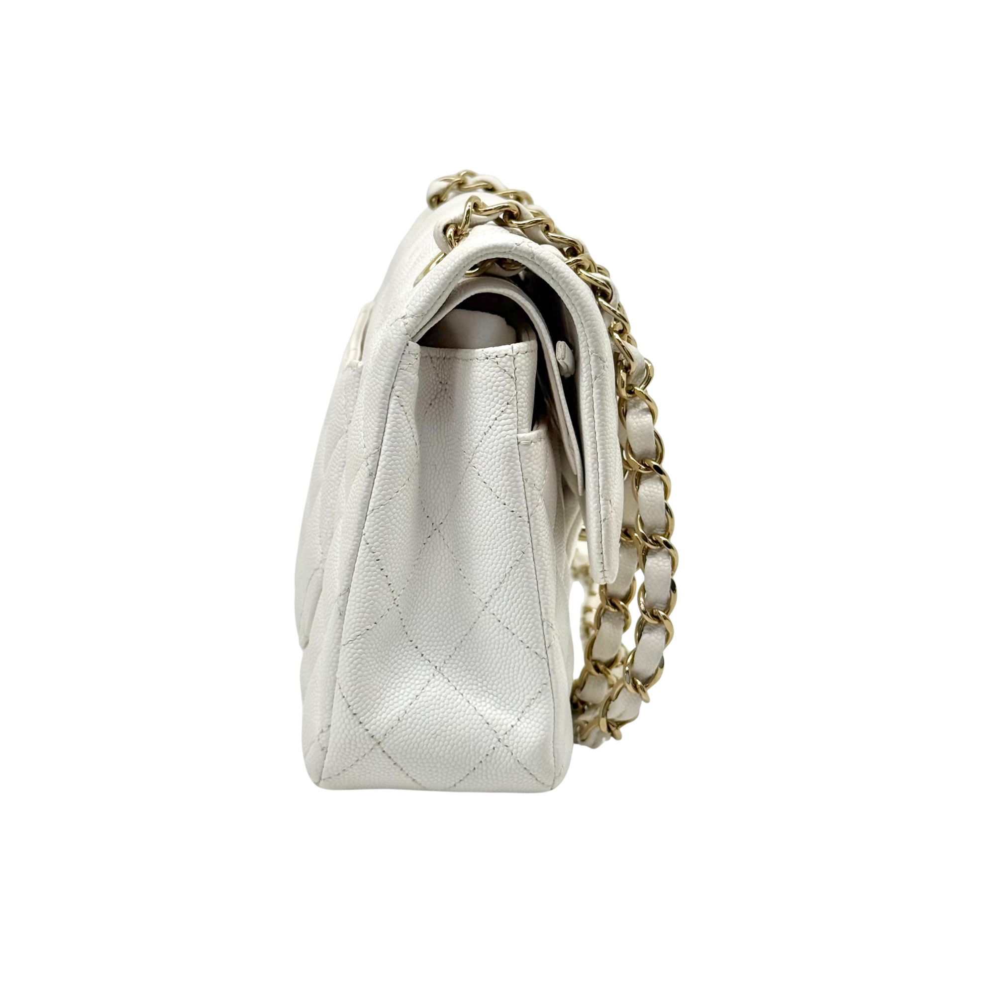Chanel white bag