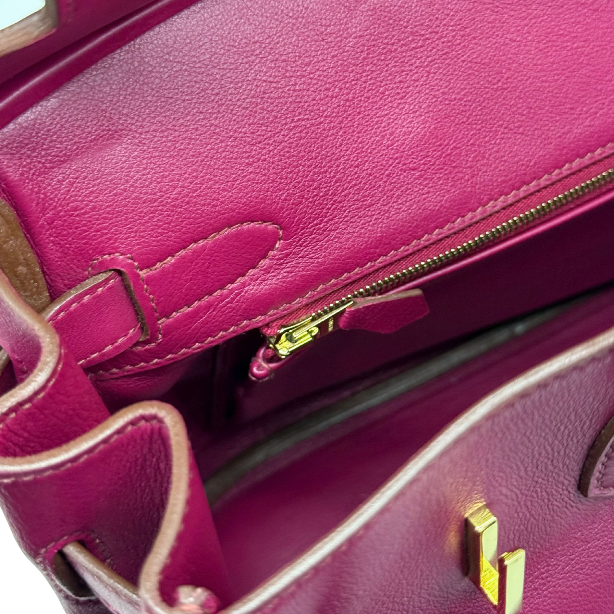 Hermes magenta birkin