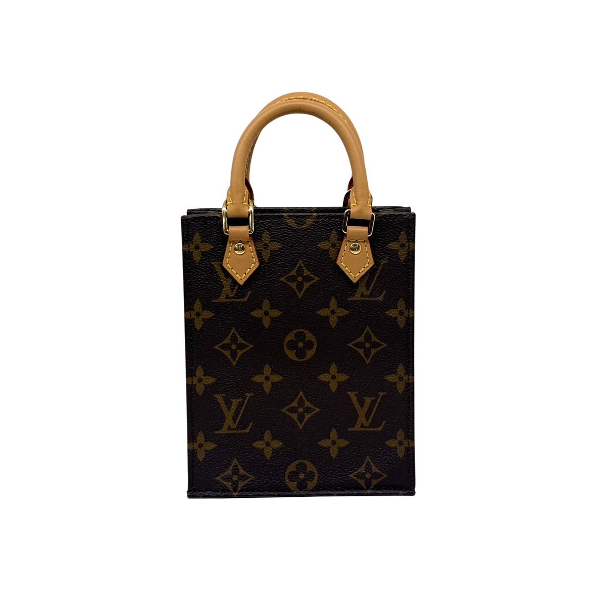 Pre-owned Louis Vuitton monogram handbag small tote style with two top handles
