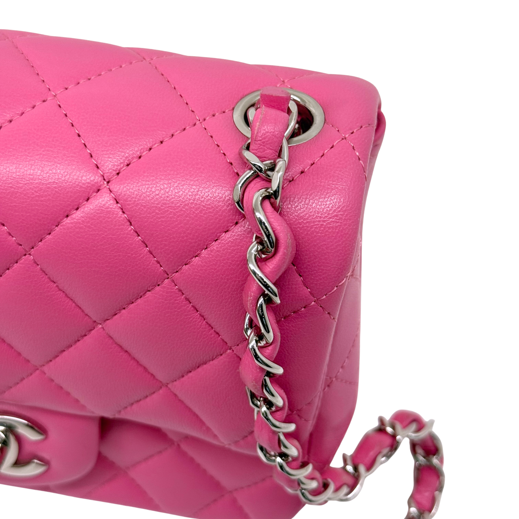 Chanel small pink bag