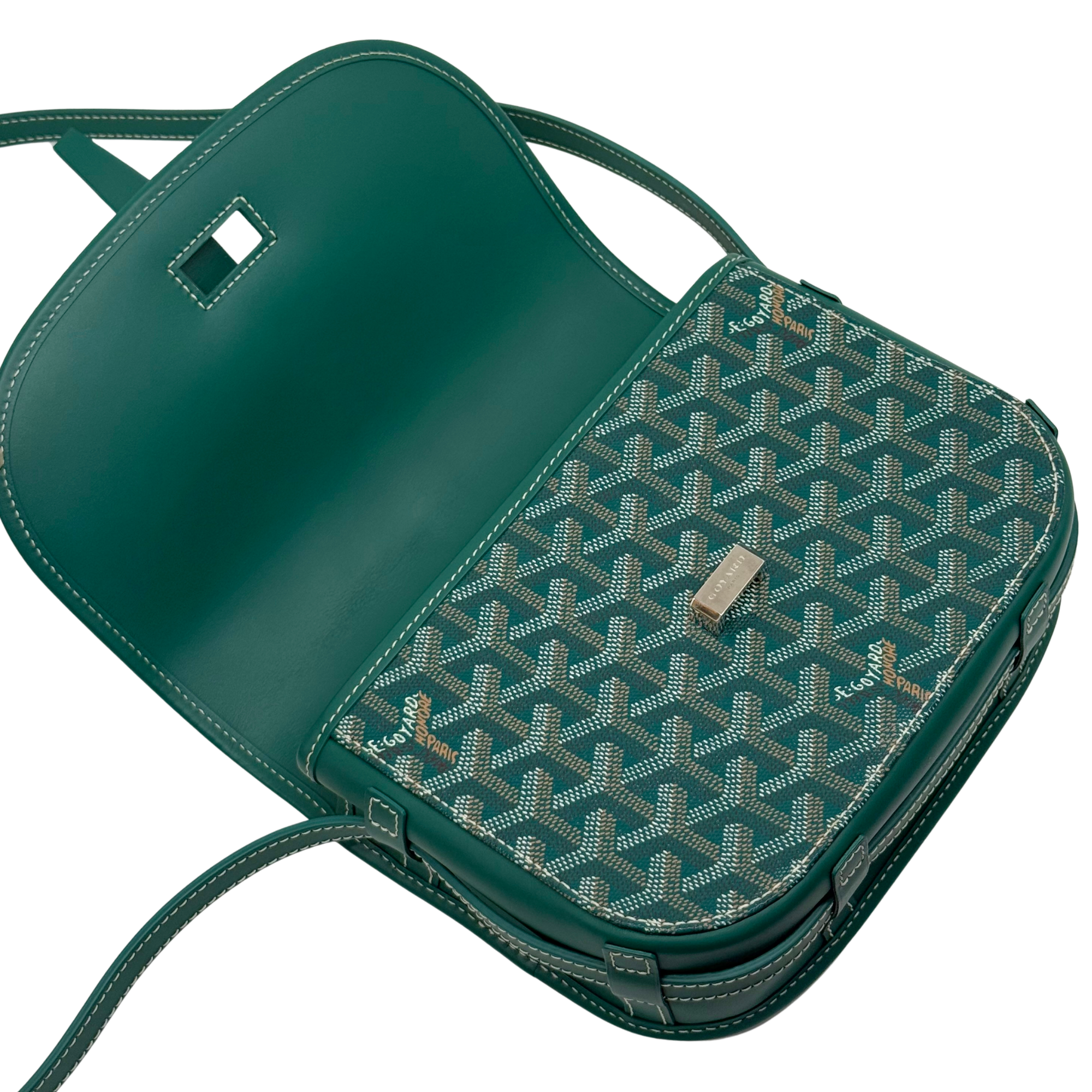 Goyard Goyardine Belvedere PM crossbody bag (pre-owned)