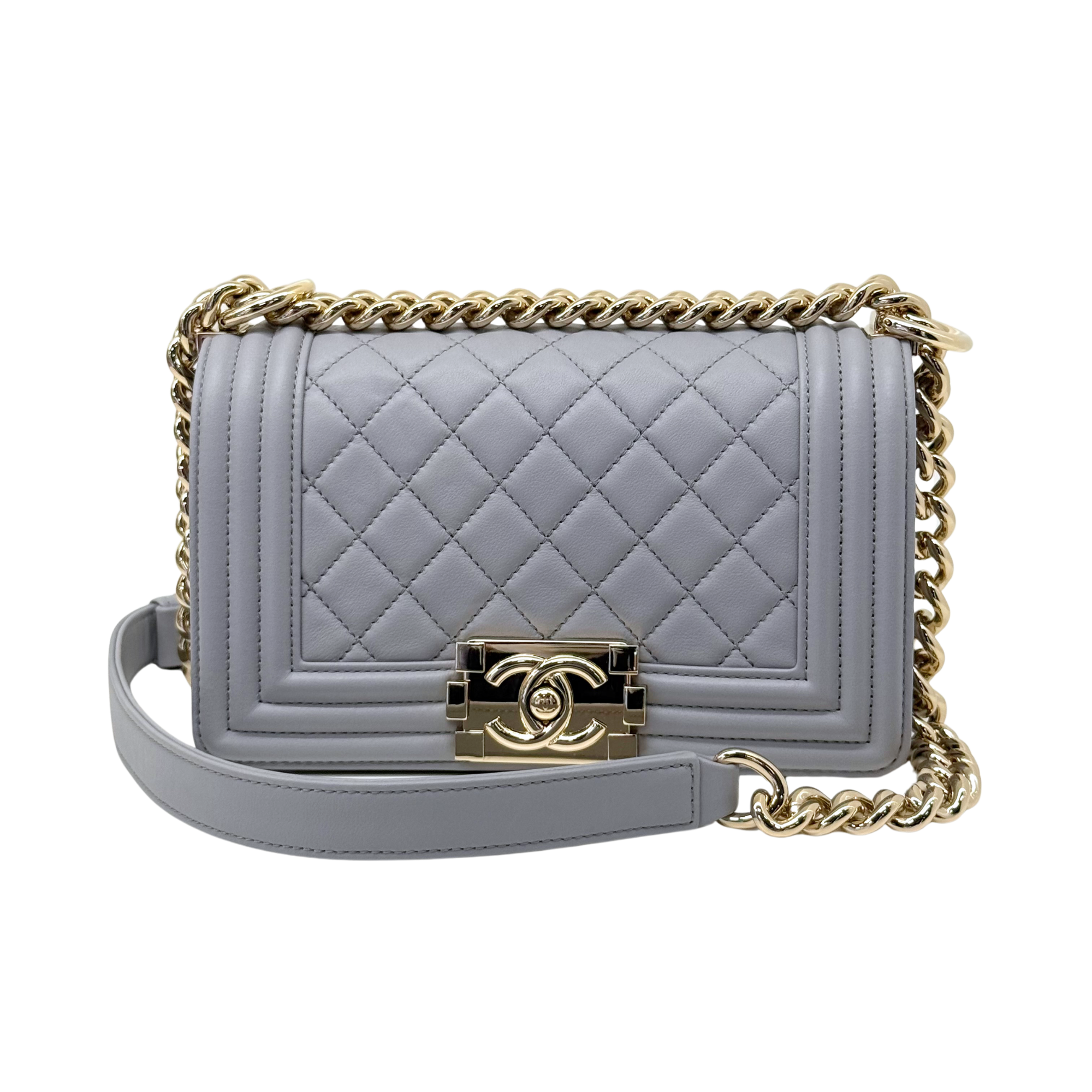 Chanel grey bag
