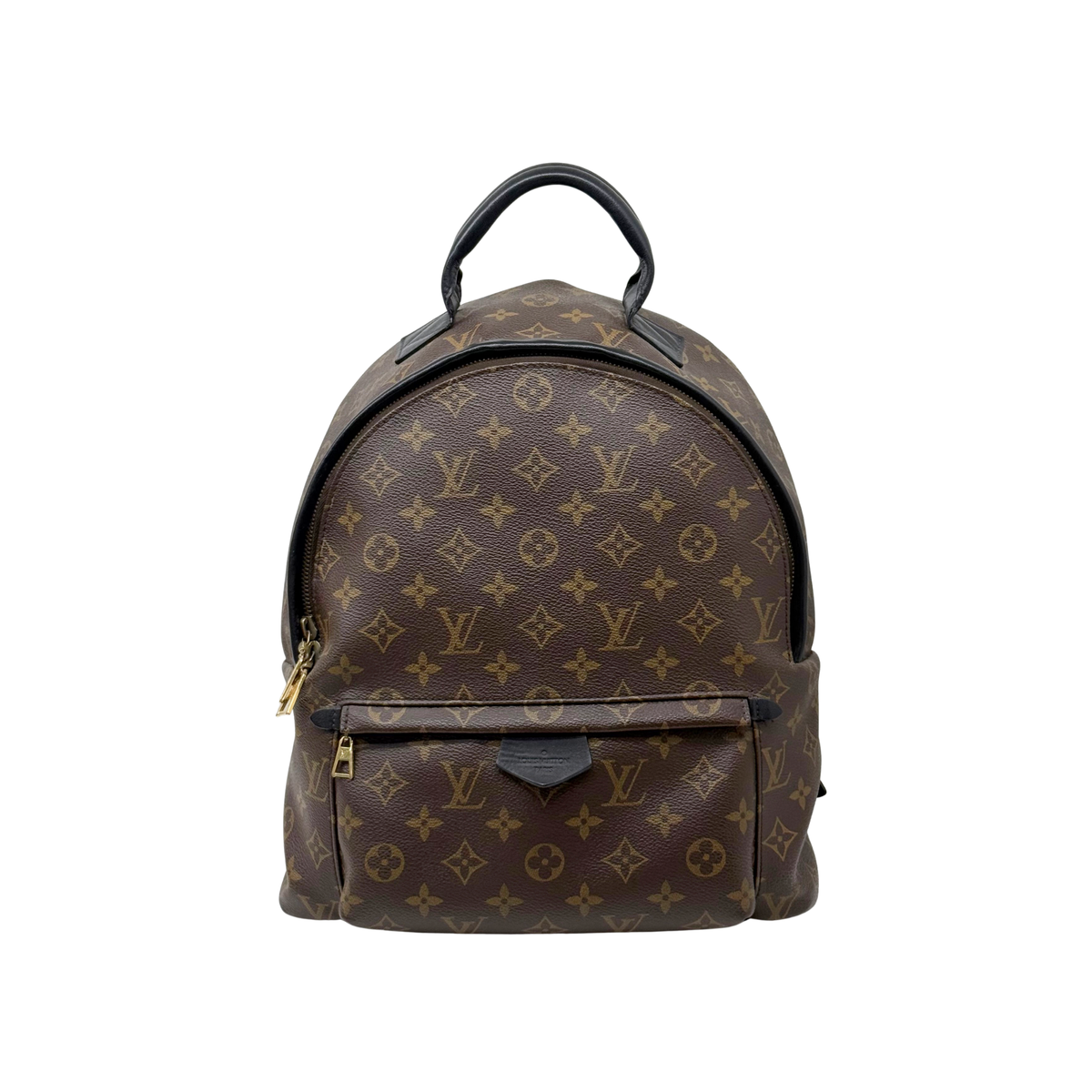 Louis Vuitton Palm Springs MM Monogram Canvas Brown Backpack Bag (pre-owned)