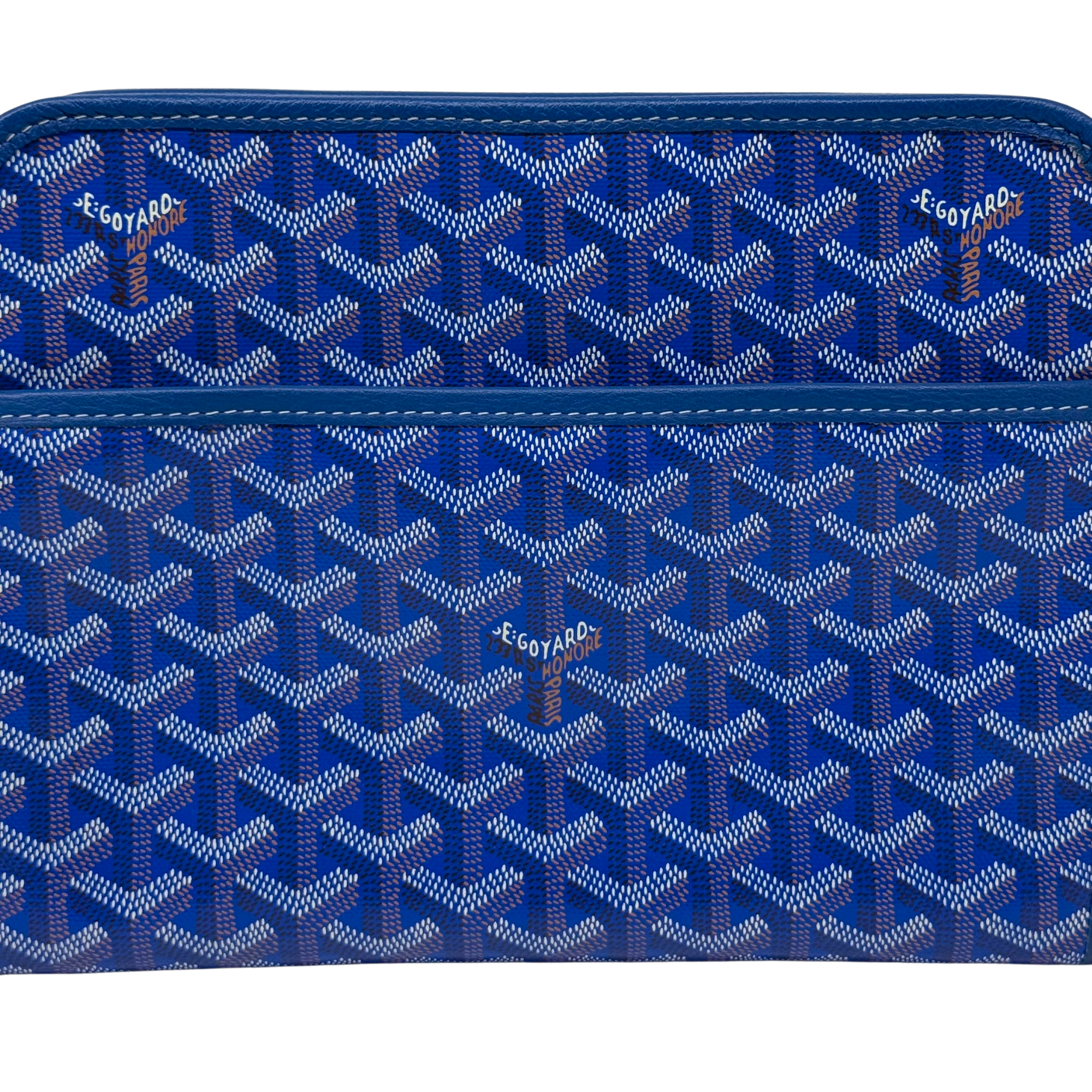 Goyard Jouvence MM Toiletry Bag Blue (pre-owned)