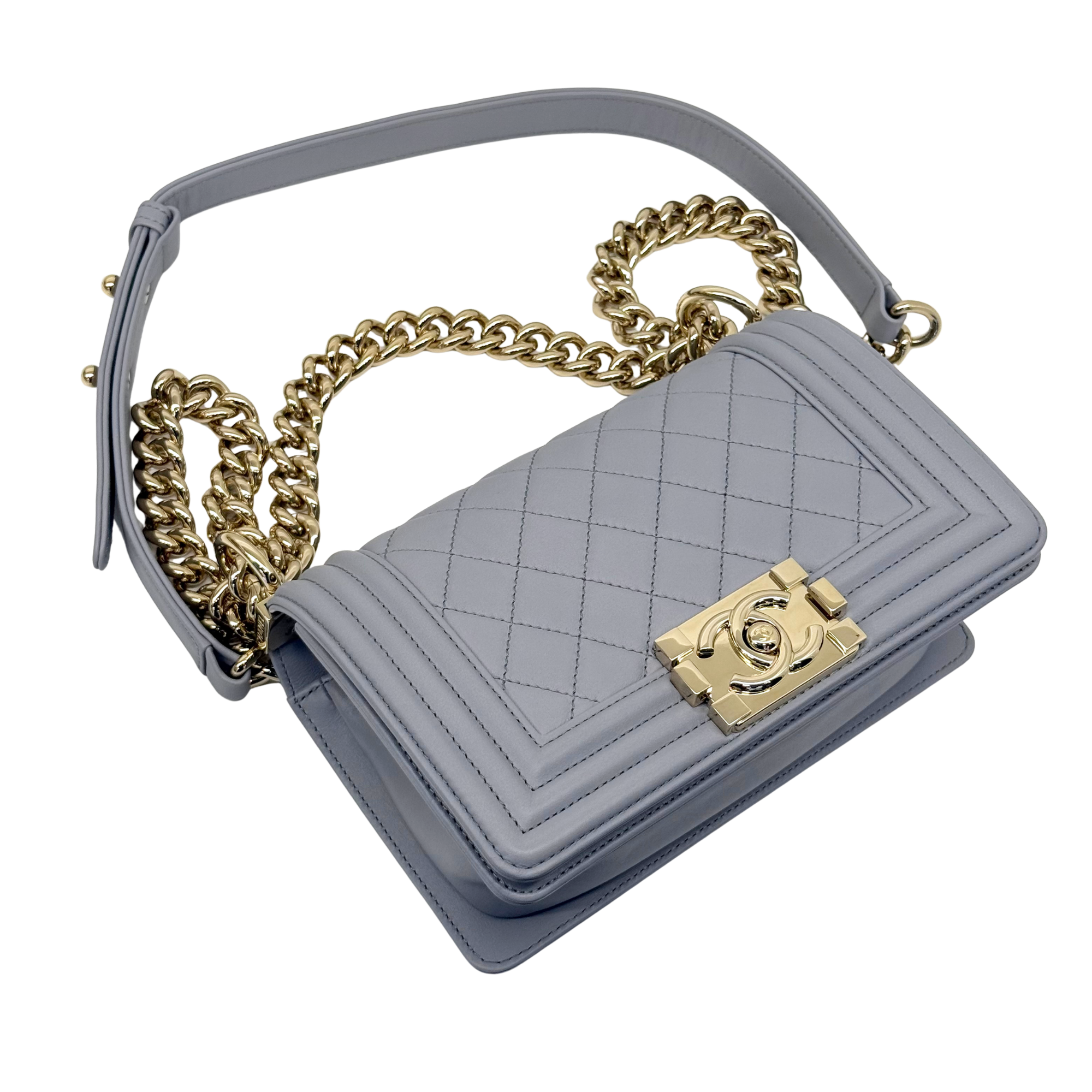 Chanel grey bag