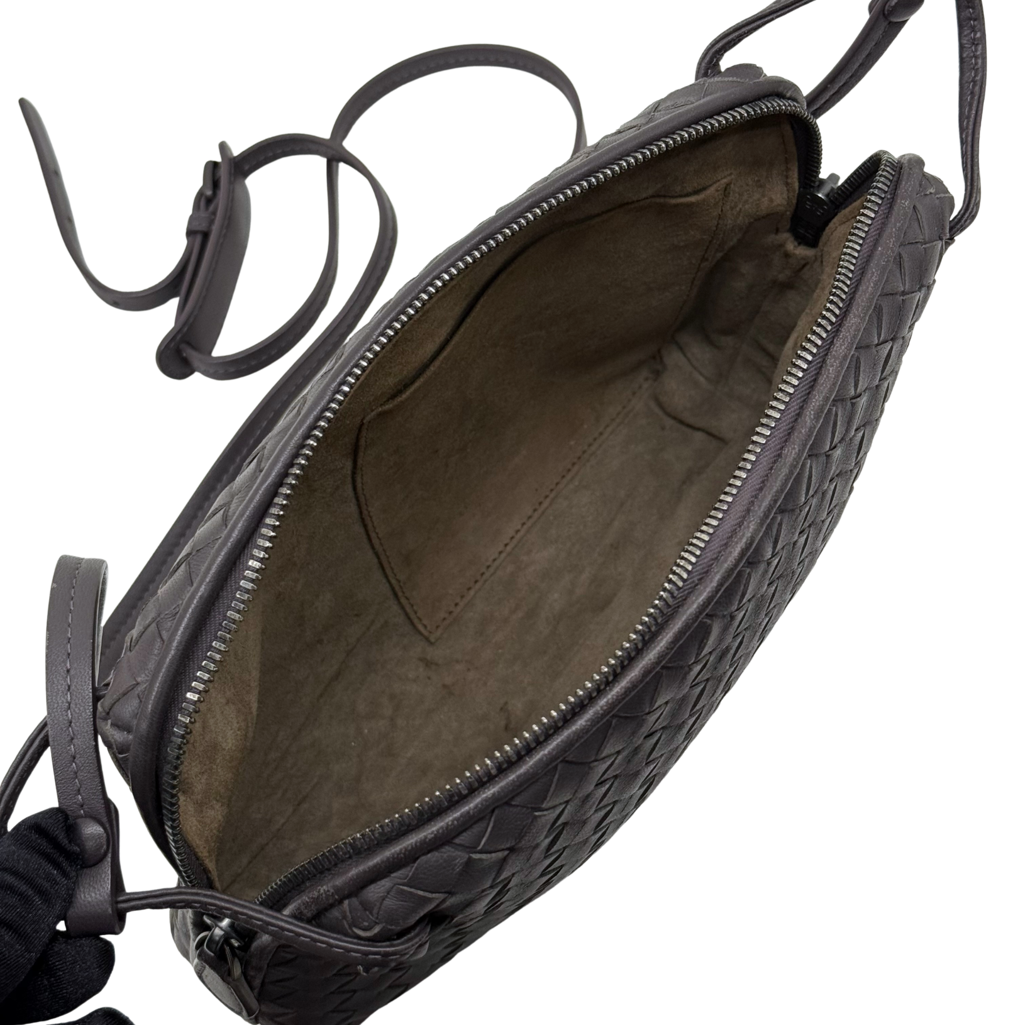 Bottega Veneta Nodini Intrecciato Nappa Cross-Body Bag (pre-owned)
