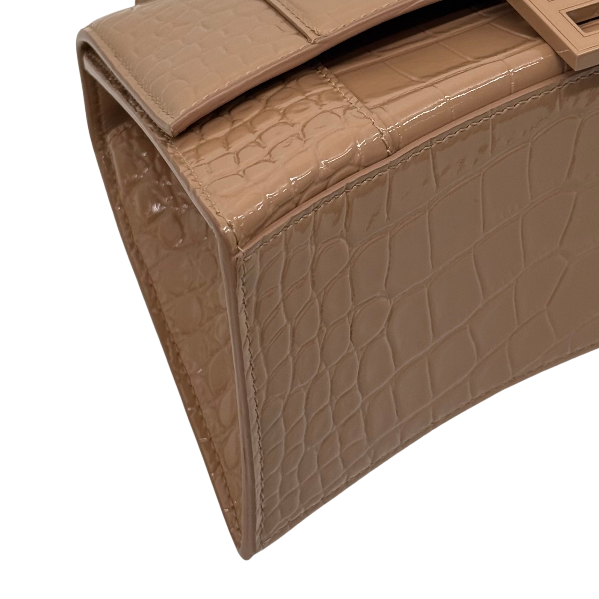 Balenciaga beige top handle