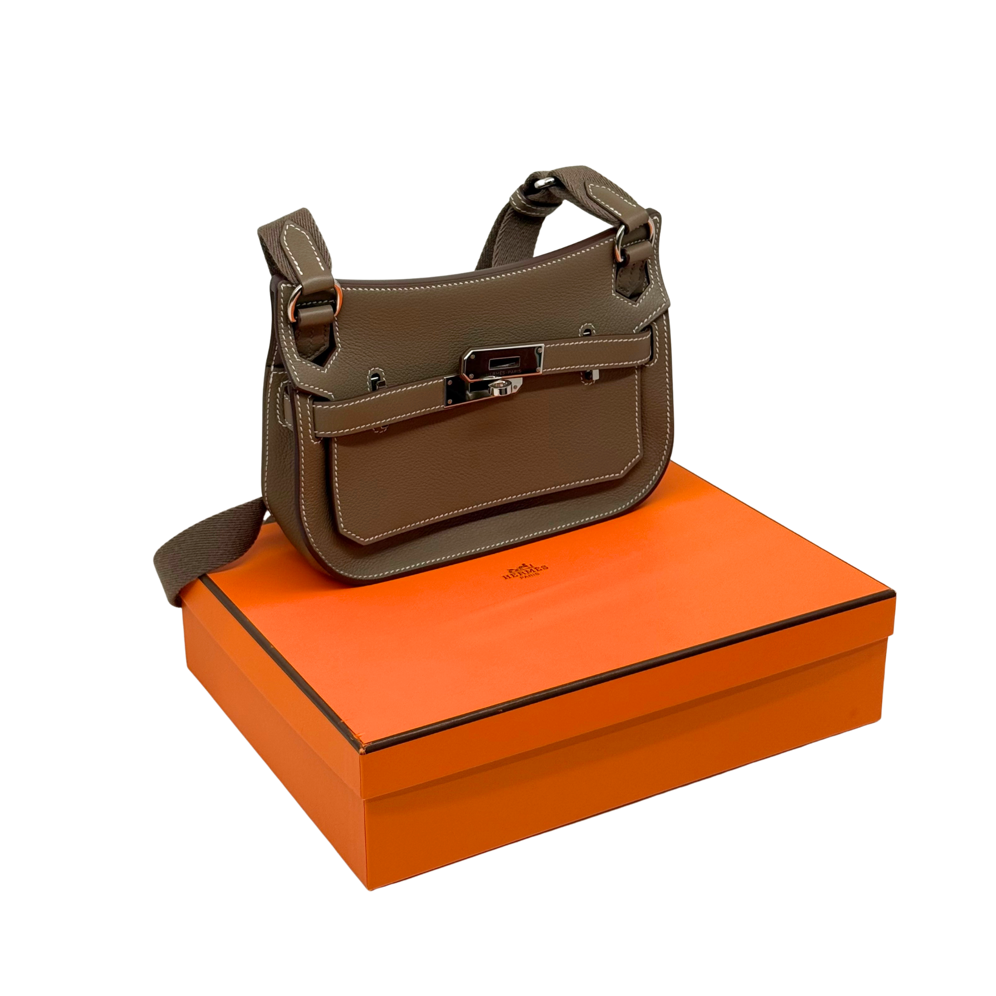 Hermès 2024 Mini Evercolor Jypsiere crossbody bag (pre-owned)