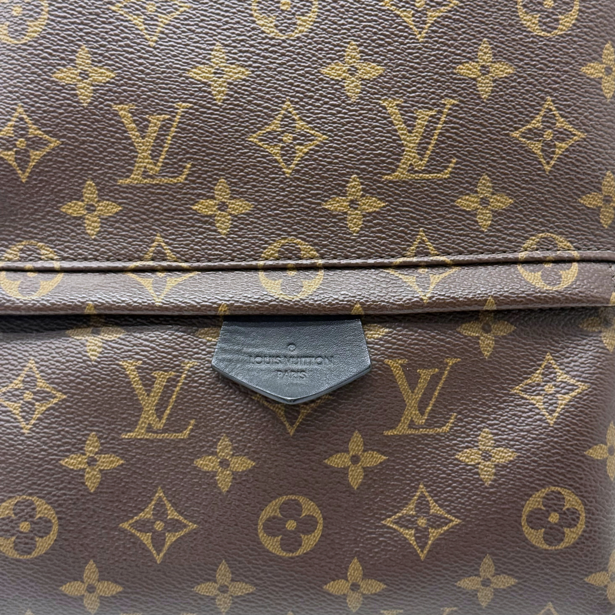 Louis Vuitton Palm Springs MM Monogram Canvas Brown Backpack Bag (pre-owned)
