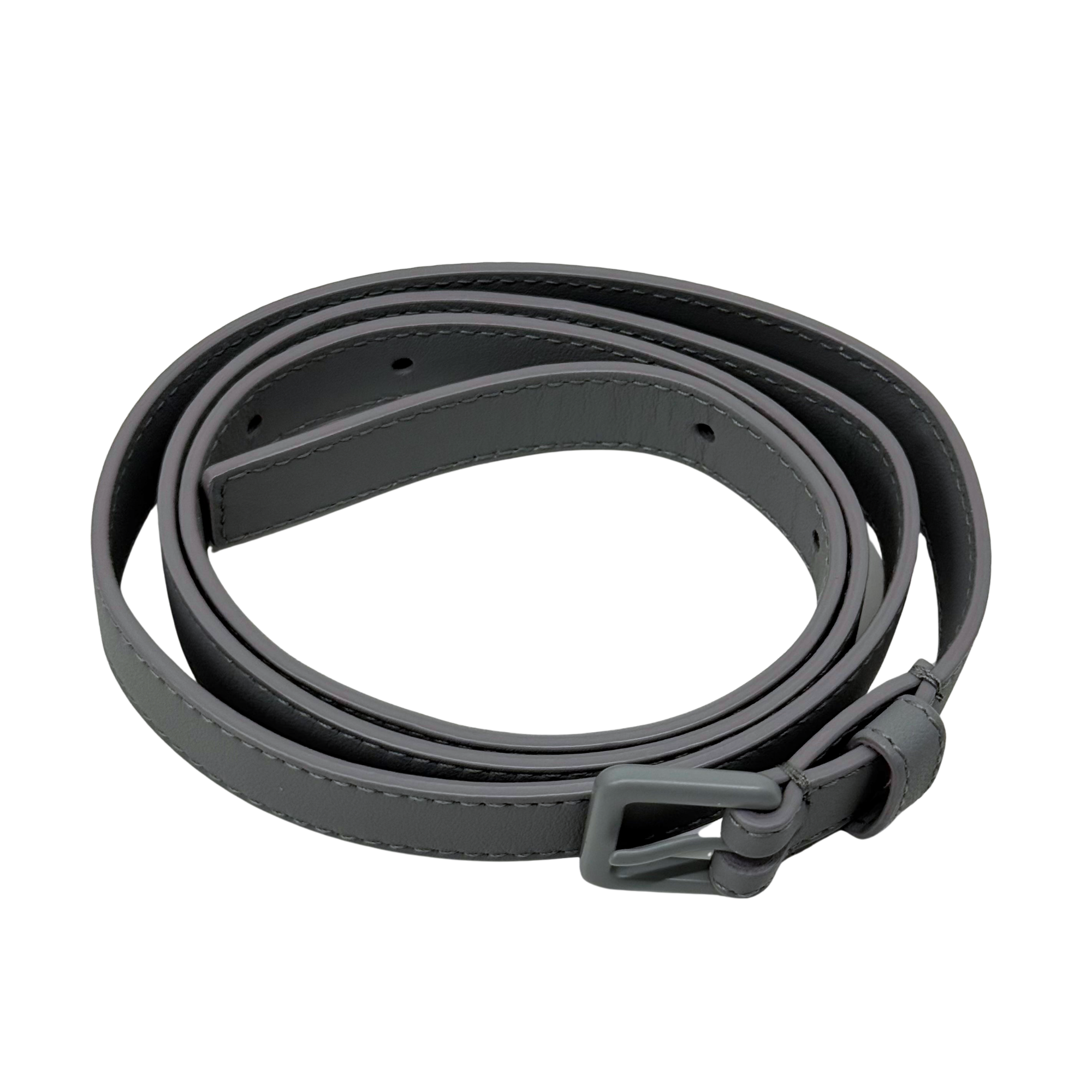 Dior Saddle Grey Leather Belt Bag (pre-owned)