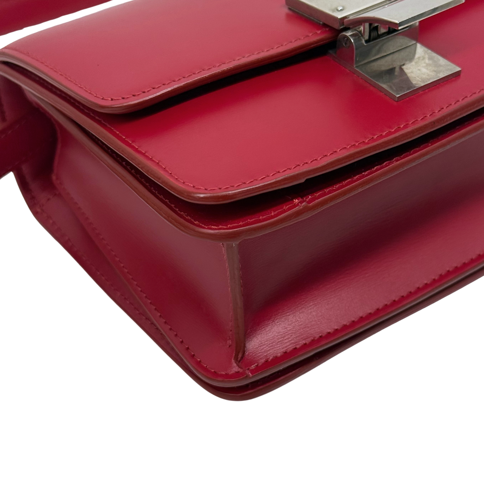 Celine Classic Box Small Red Calfskin Leather Shoulder Bag
(brand new)