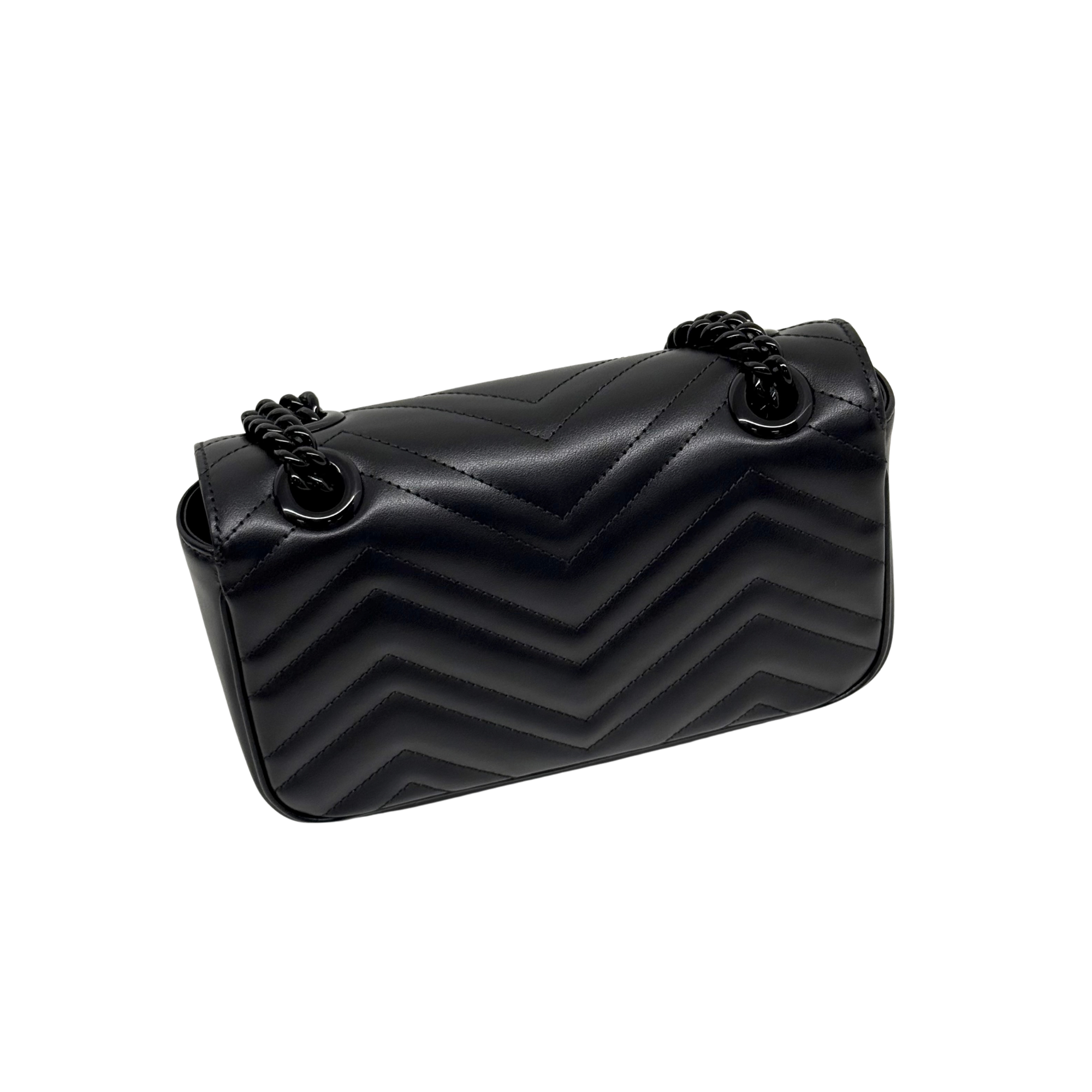 Gucci Black GG Marmont Small Shoulder Bag (brand new)