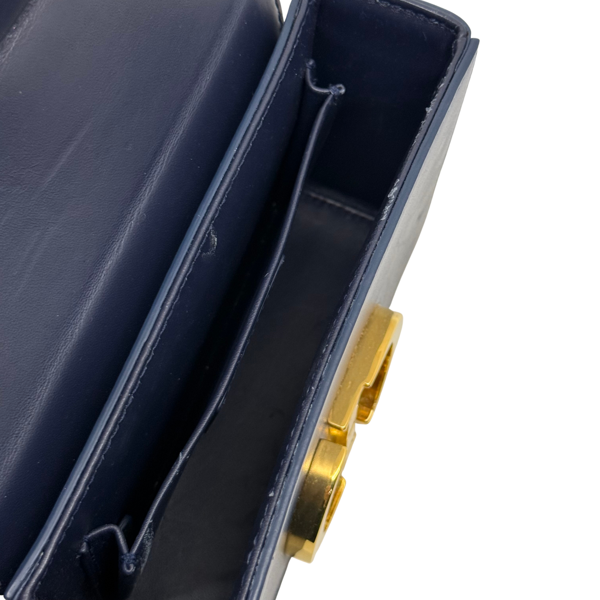 Dior Blue 30 Montaigne box mini bag